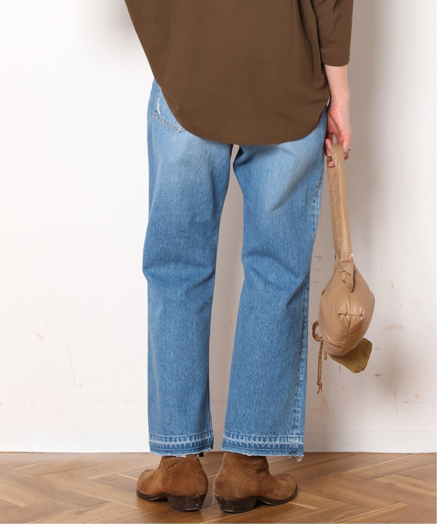 ★AP STUDIO GREAT HABIT DENIMグレートハビットデニム GREAT HABIT DENIM/グレートハビットデニム】BOOTY JEAN NATURAL