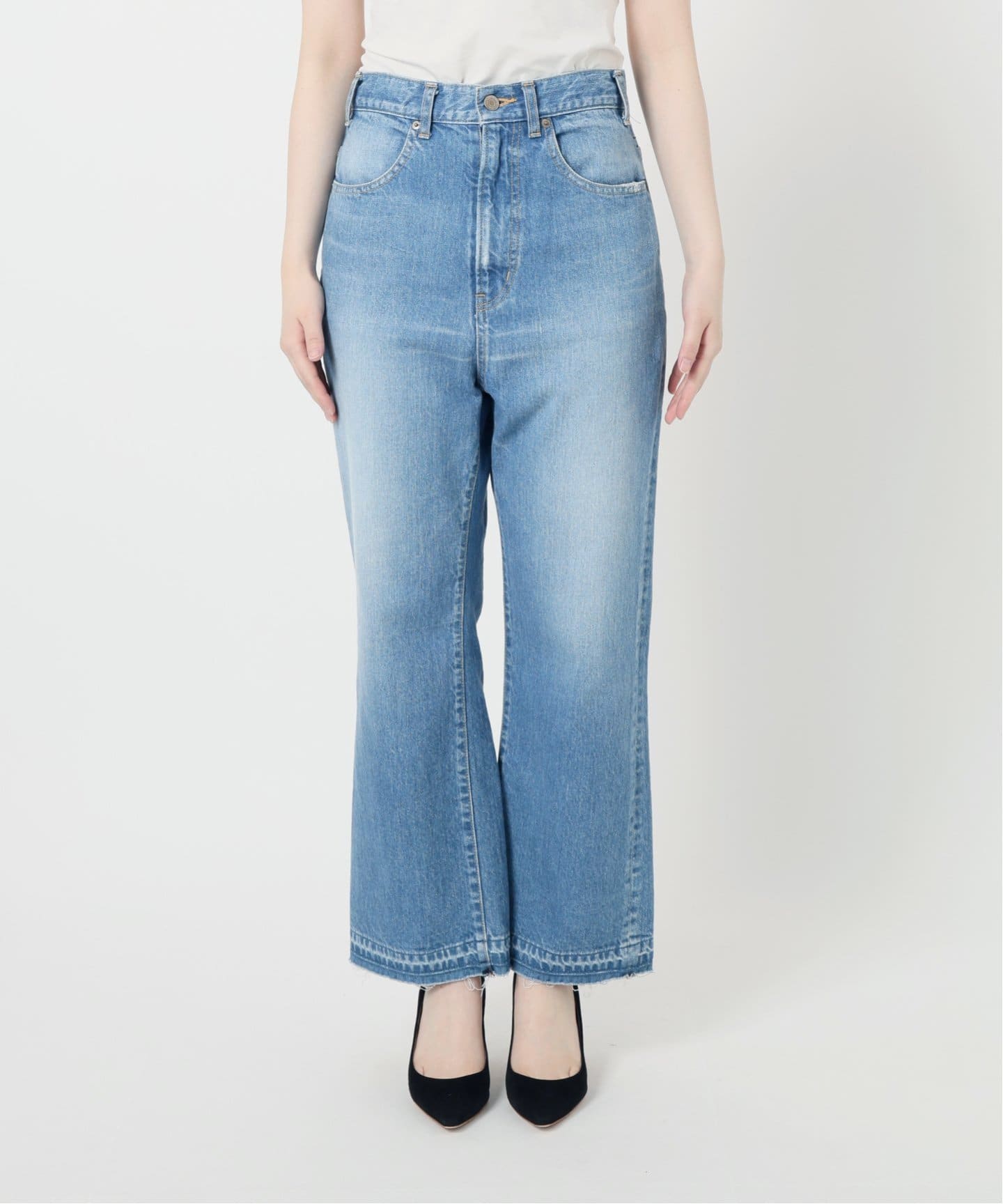 ★AP STUDIO GREAT HABIT DENIMグレートハビットデニム GREAT HABIT DENIM/グレートハビットデニム】BOOTY JEAN NATURAL