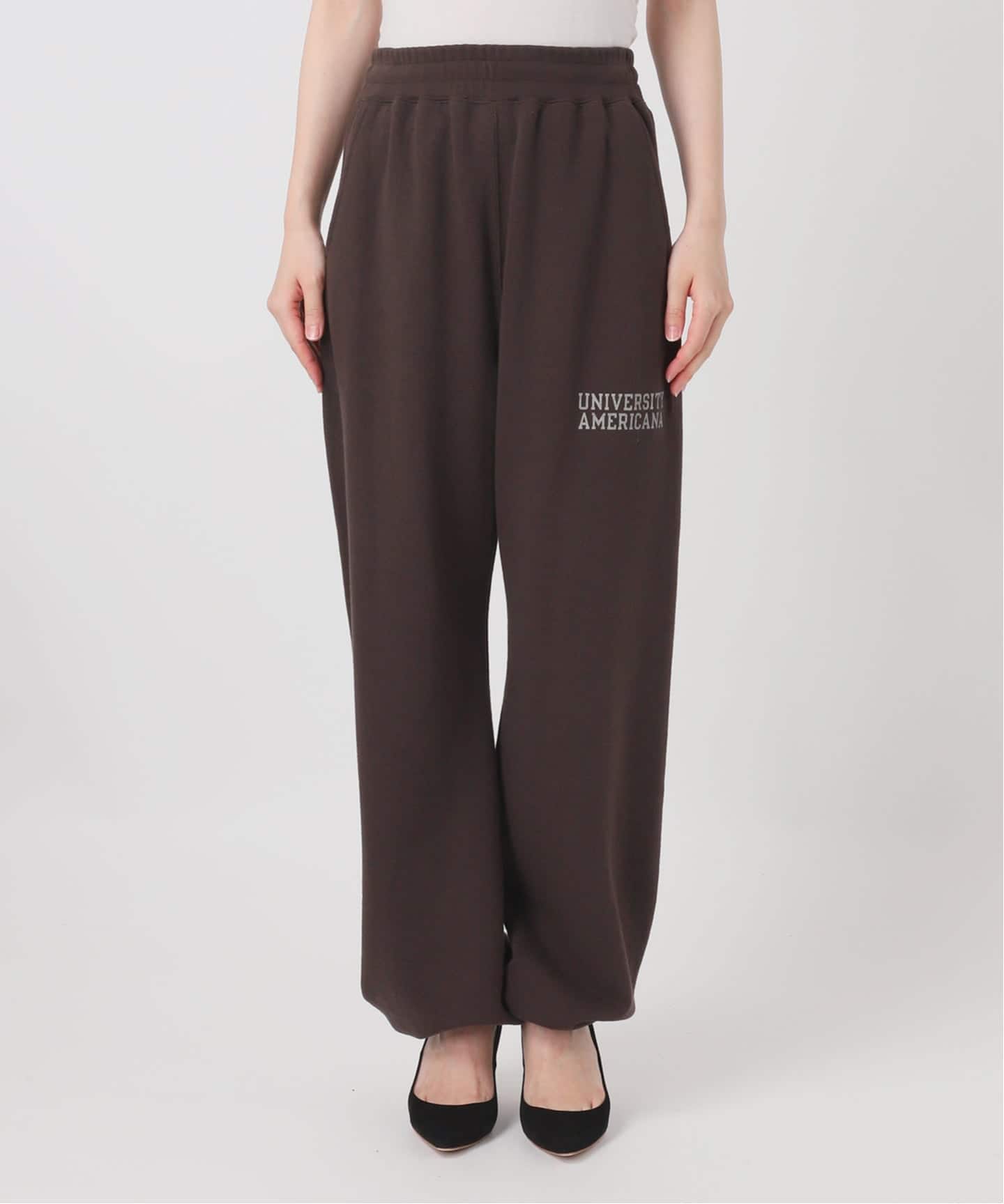 AMERICANA/アメリカーナ】別注UNIVERSITY AME SWEAT PANTS（スウェット
