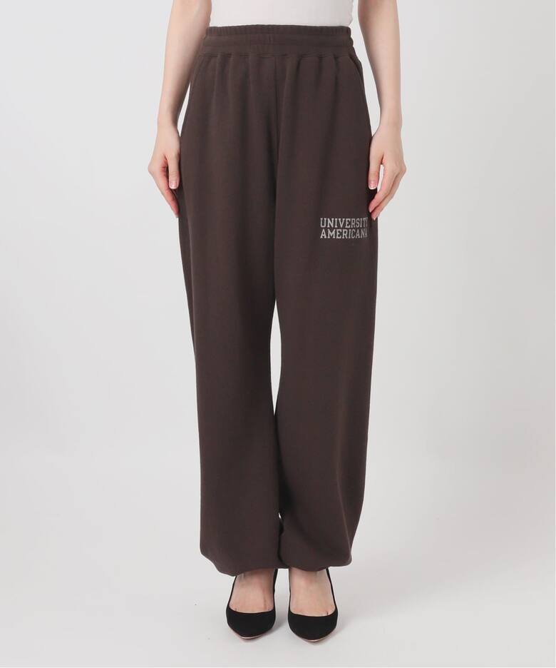 AMERICANA/アメリカーナ】別注UNIVERSITY AME SWEAT PANTS（スウェット  