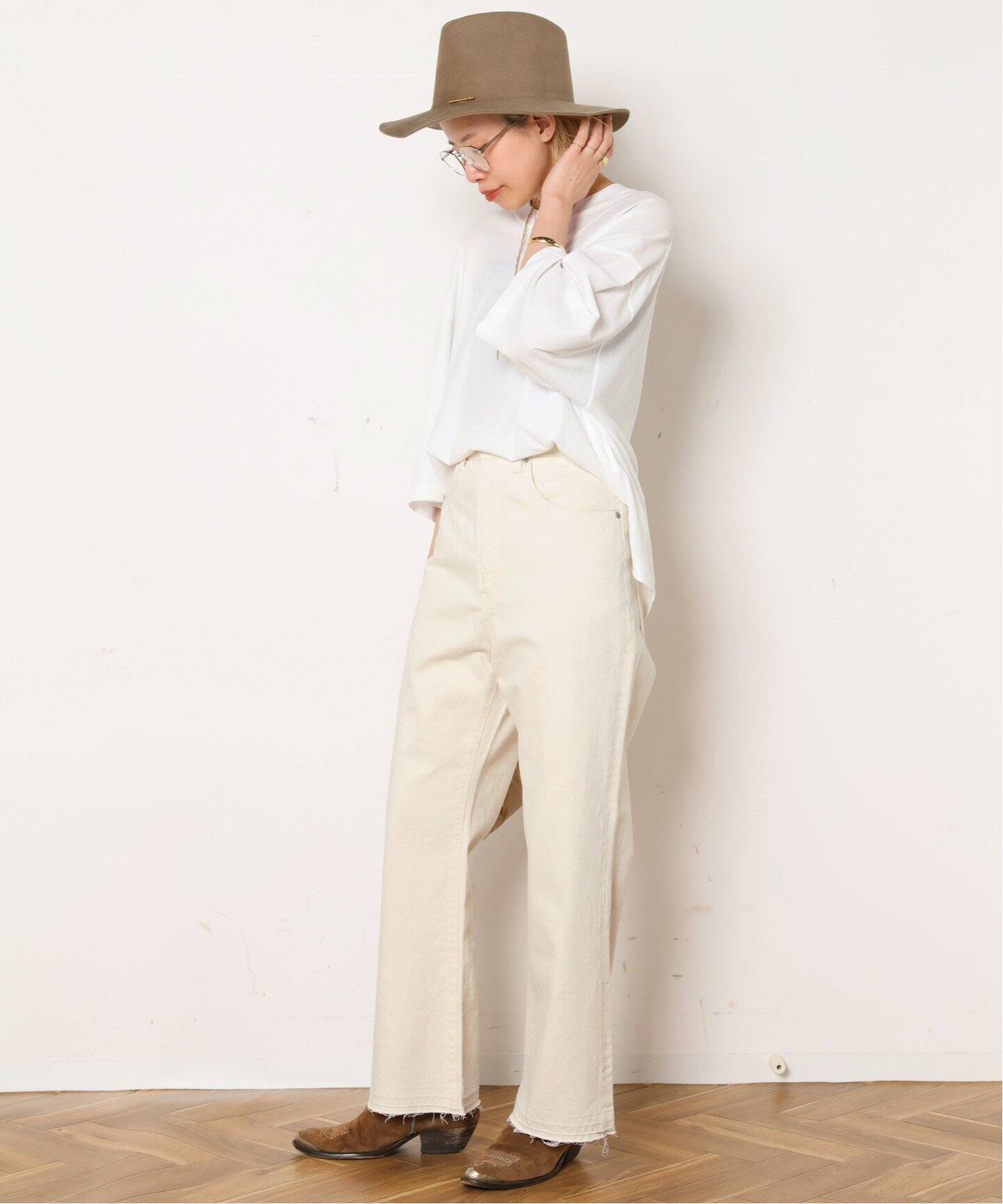 ★AP STUDIO GREAT HABIT DENIMグレートハビットデニム GREAT HABIT DENIM/グレートハビットデニム】BOOTY JEAN NATURAL