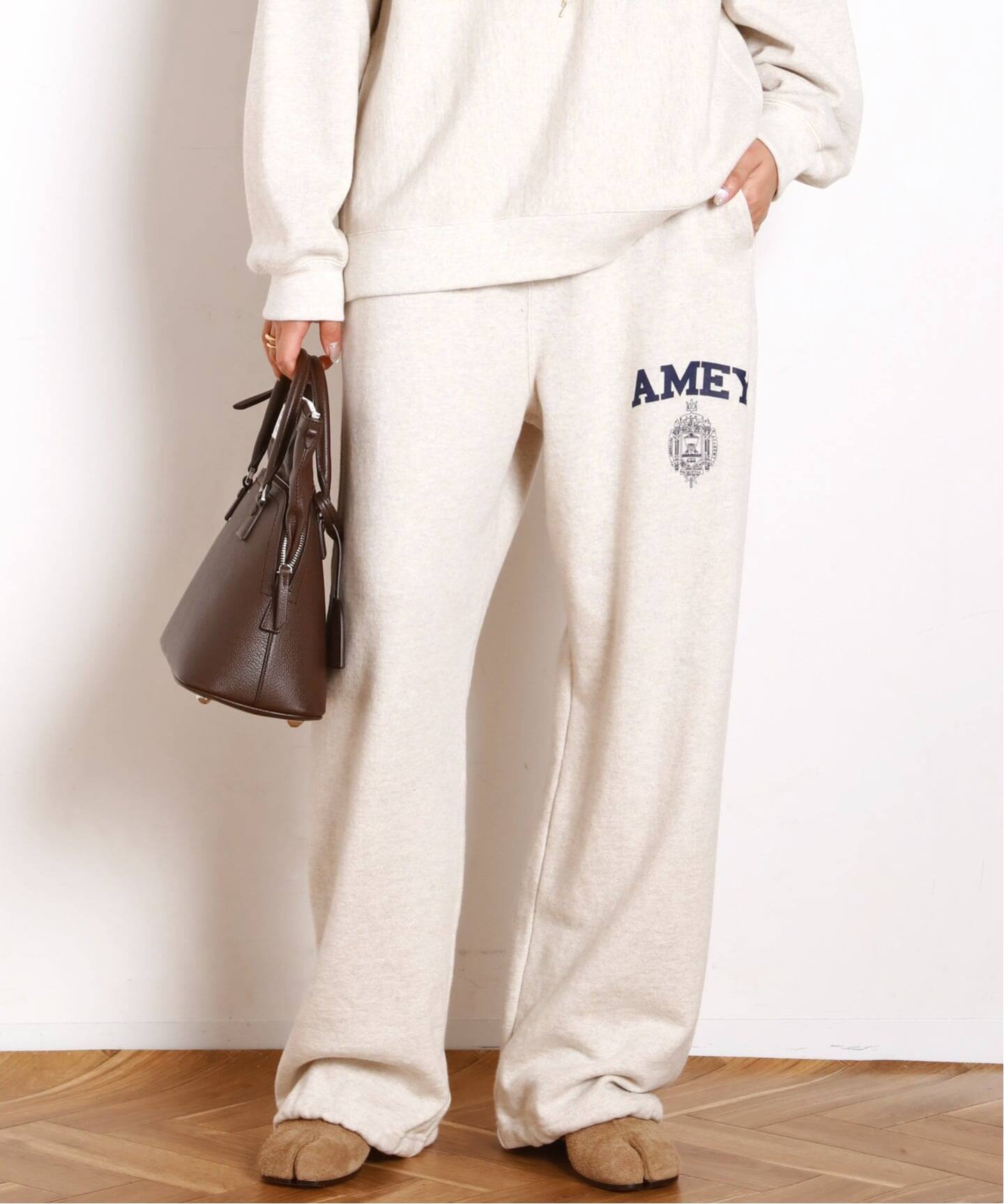 AMERICANA/アメリカーナ】別注 AMEY emblem SWEAT PANTS（スウェット 