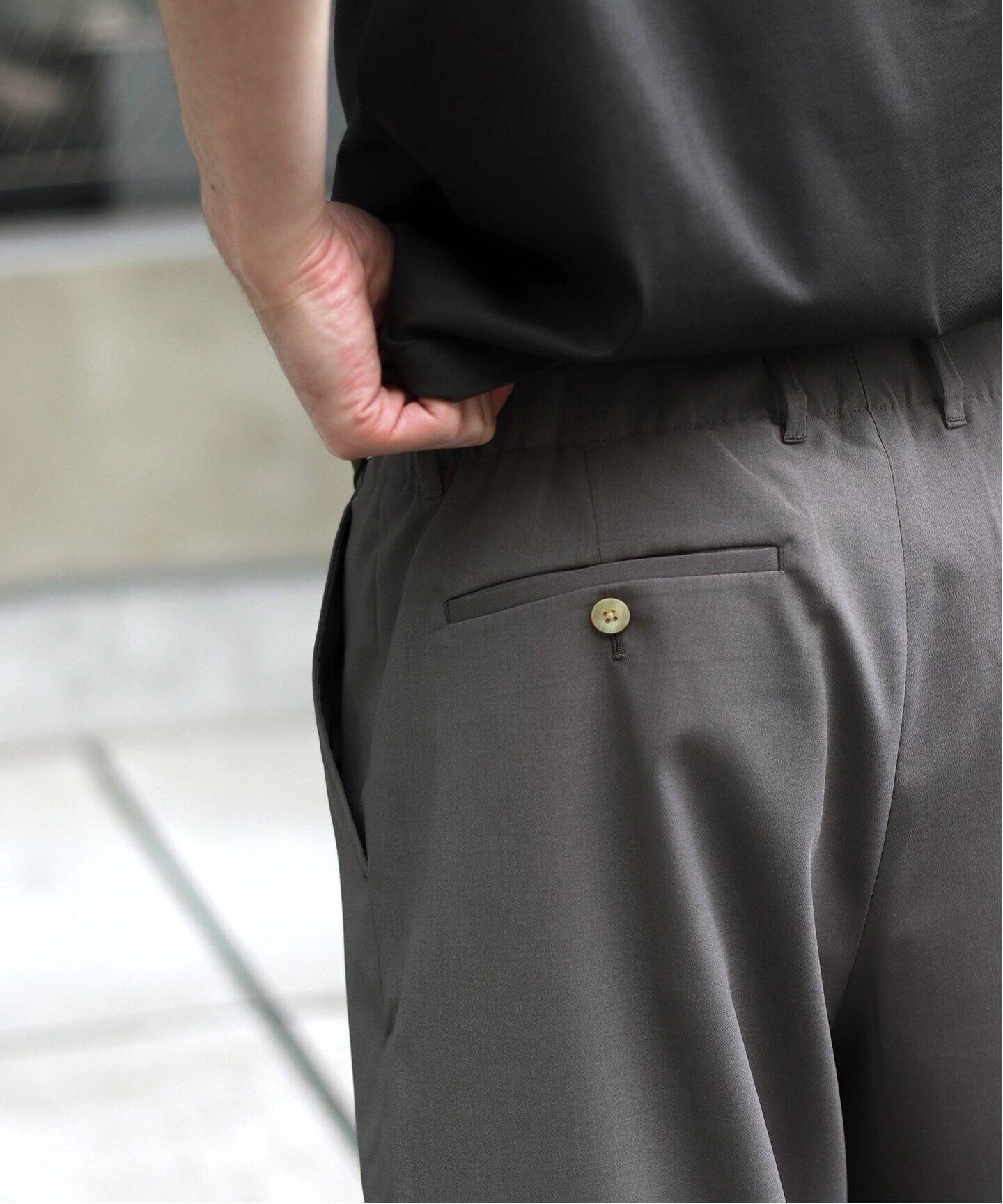 NAMELESSNESS / ネームレスネス SUMMER Trouser（スラックス）｜WISM