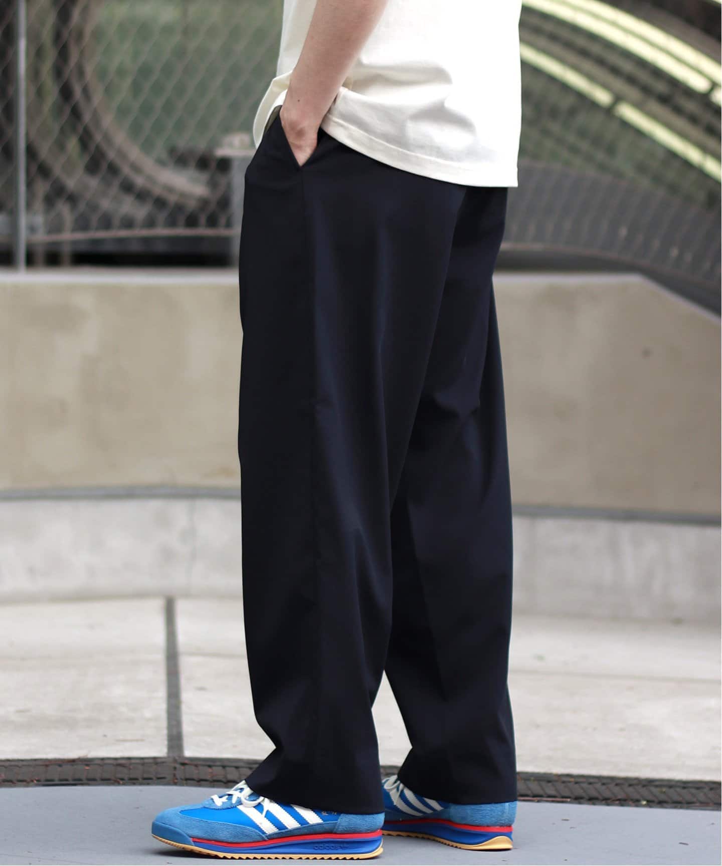 NAMELESSNESS / ネームレスネス SUMMER Trouser（スラックス）｜WISM