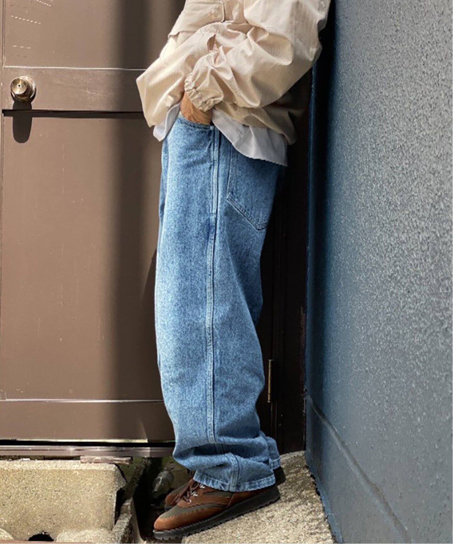 WISM ORIGINAL PRODUCT BAGGY DENIM PANT 1（デニムパンツ・ジーンズ