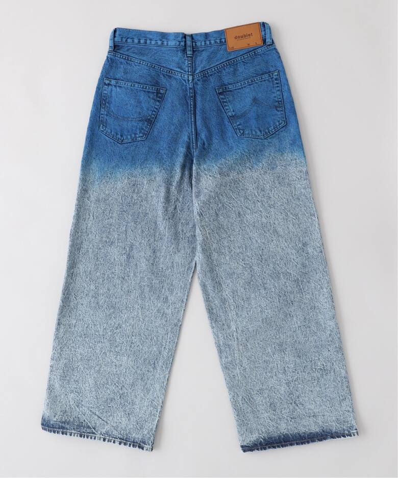 doublet / ダブレット】ANIME HAND-PAINTING DENIM PANTS（デニム 