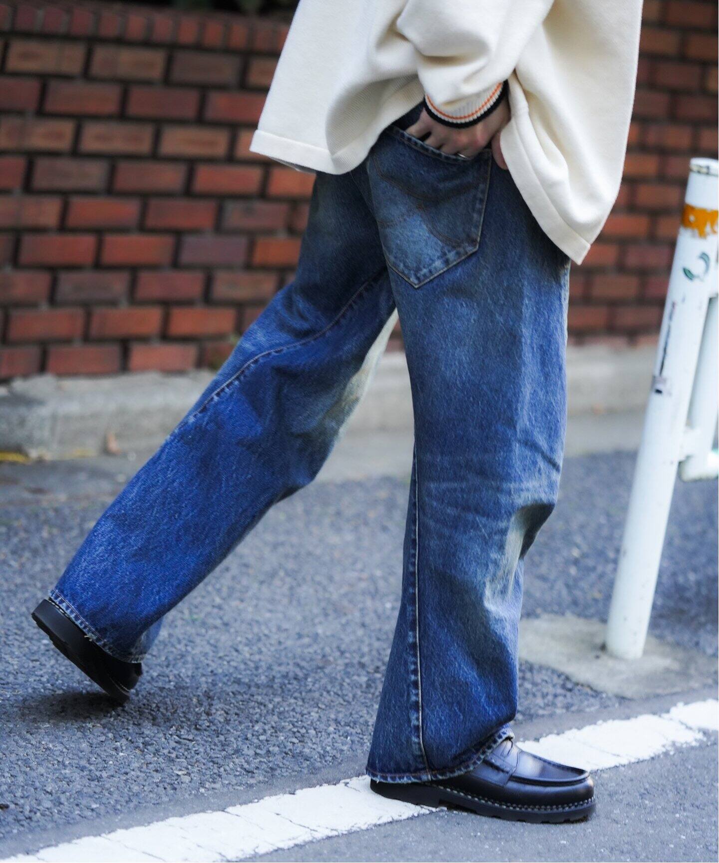 doublet / ダブレット】 USED FINISH DENIM PANTS 25SS12P T300 