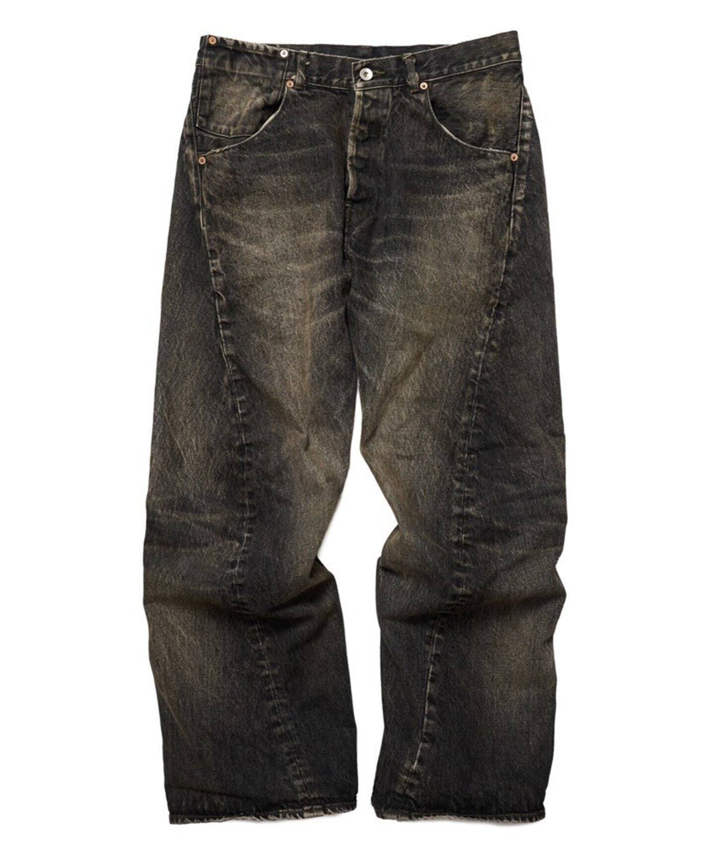 doublet / ダブレット】 USED FINISH DENIM PANTS 25SS12P T300 