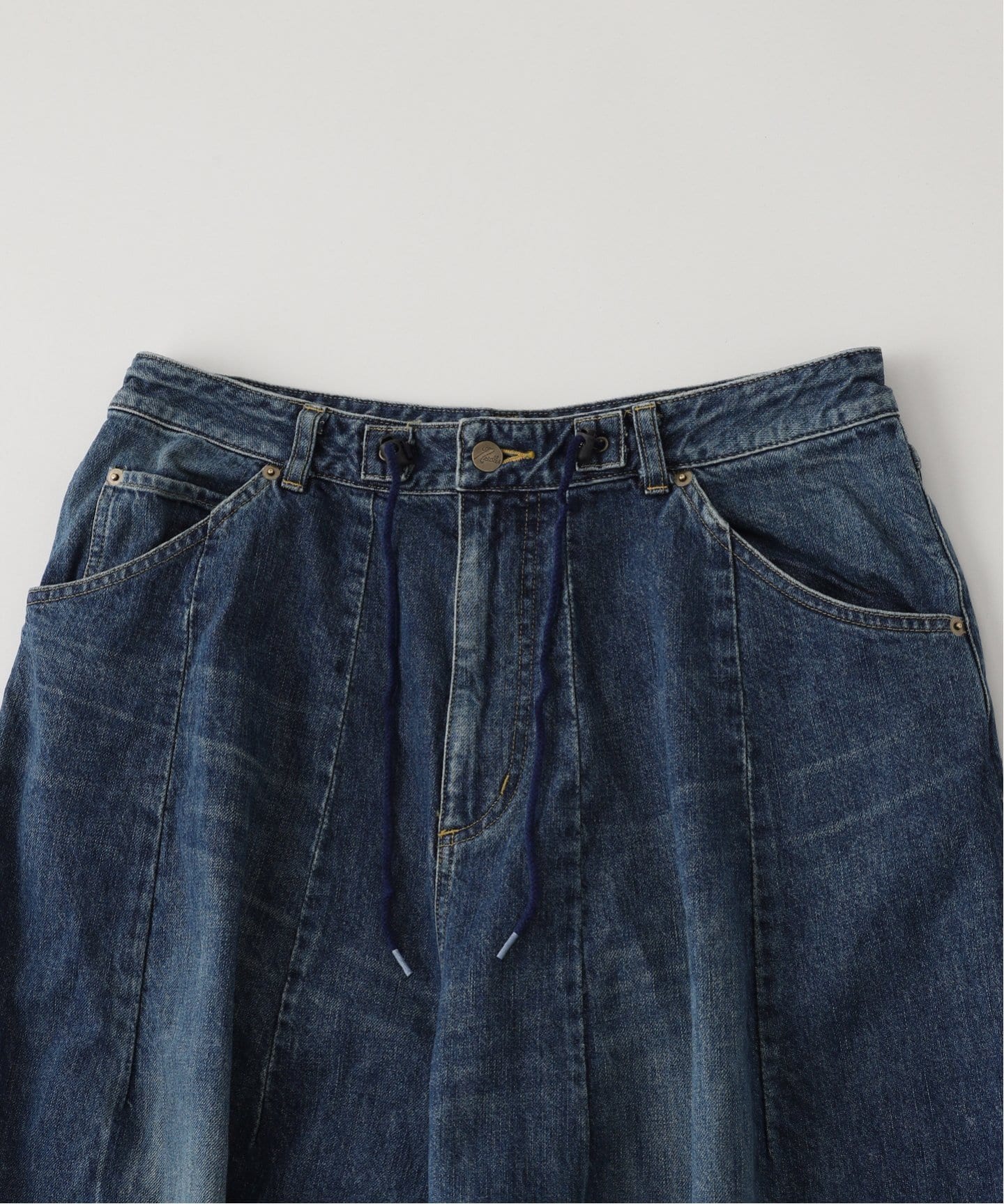NEEDLES H.D. BUGGY PANT デニム M 新品未使用 ニードルズ NEEDLES 12ozデニム ヒザデル バギー パンツ H.D.