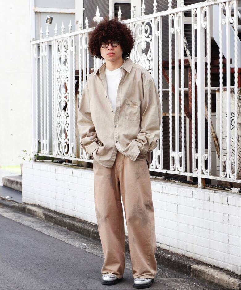 ANCELLM / アンセルム DENIM WIDE SLACKS（デニムパンツ・ジーンズ 