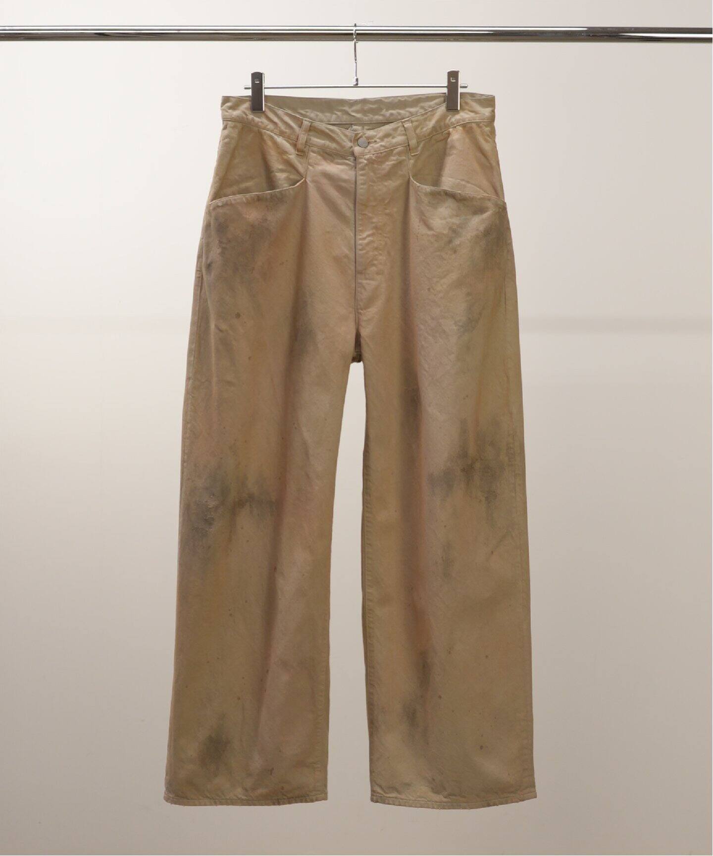 ANCELLM / アンセルム DENIM WIDE SLACKS（デニムパンツ・ジーンズ 
