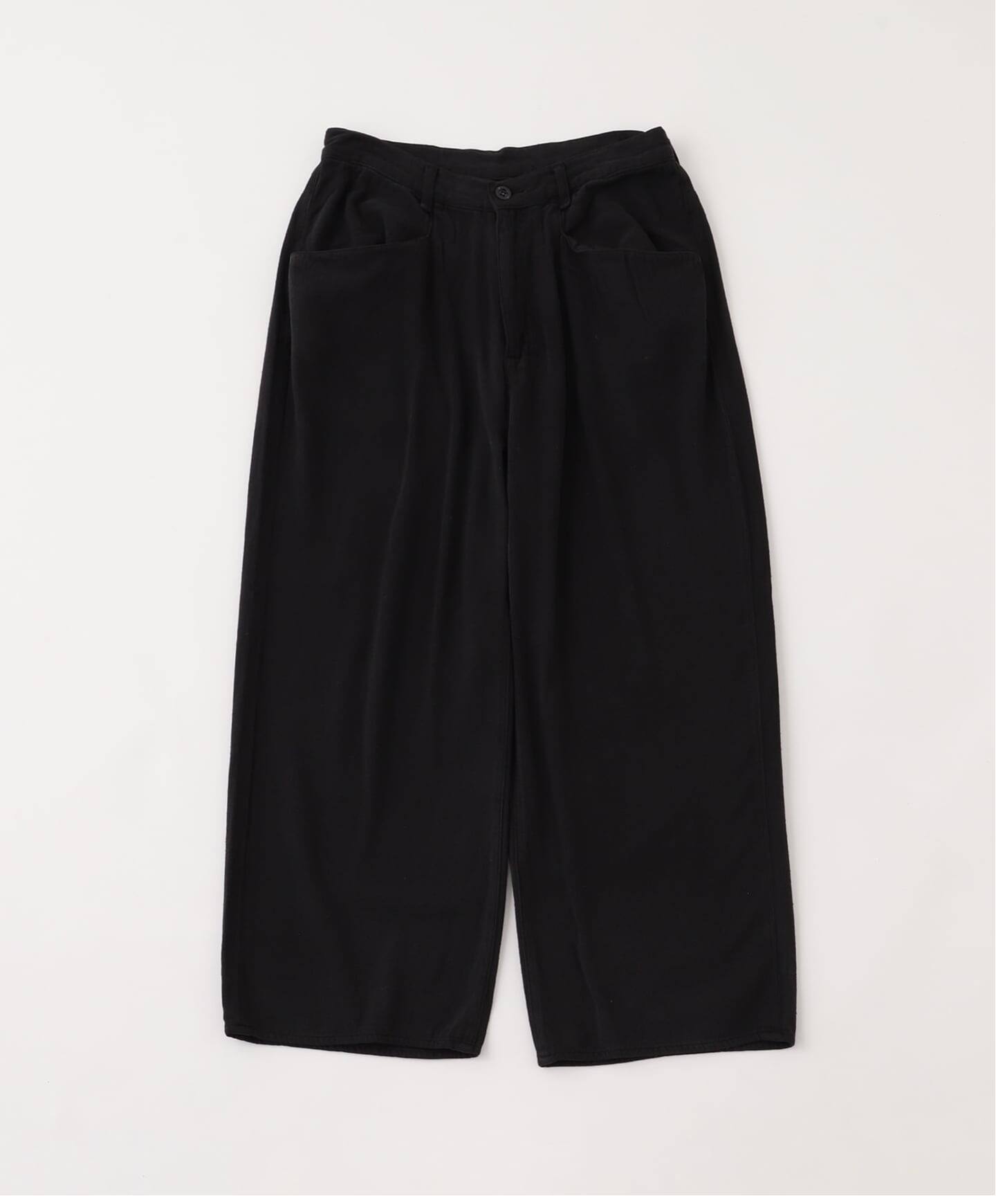 ANCELLM / アンセルム SILK WIDE SLACKS（スラックス）｜WISM