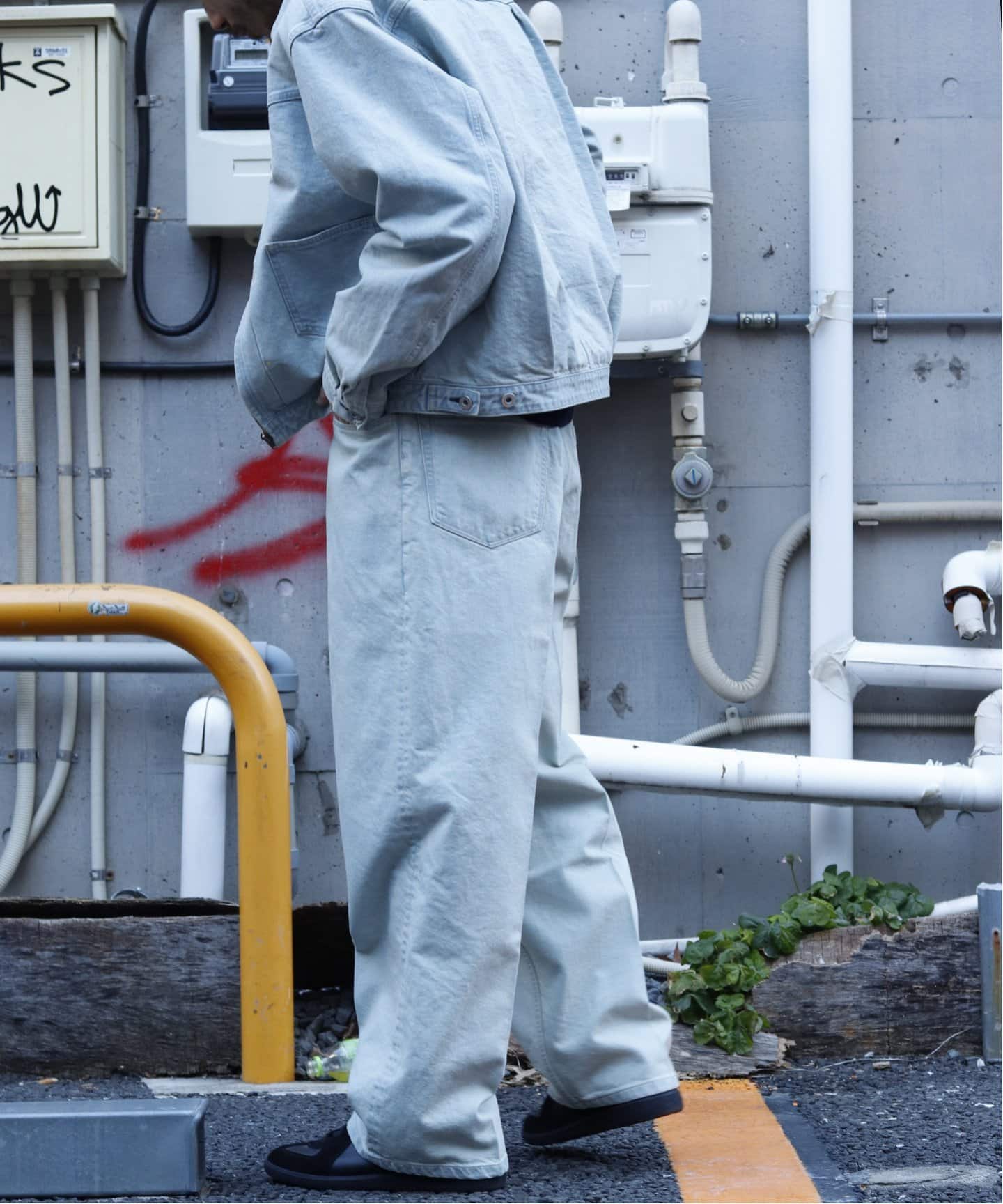 blurhms / ブラームス】 12.9oz Denim Narrow Belted Pants BHS25S0