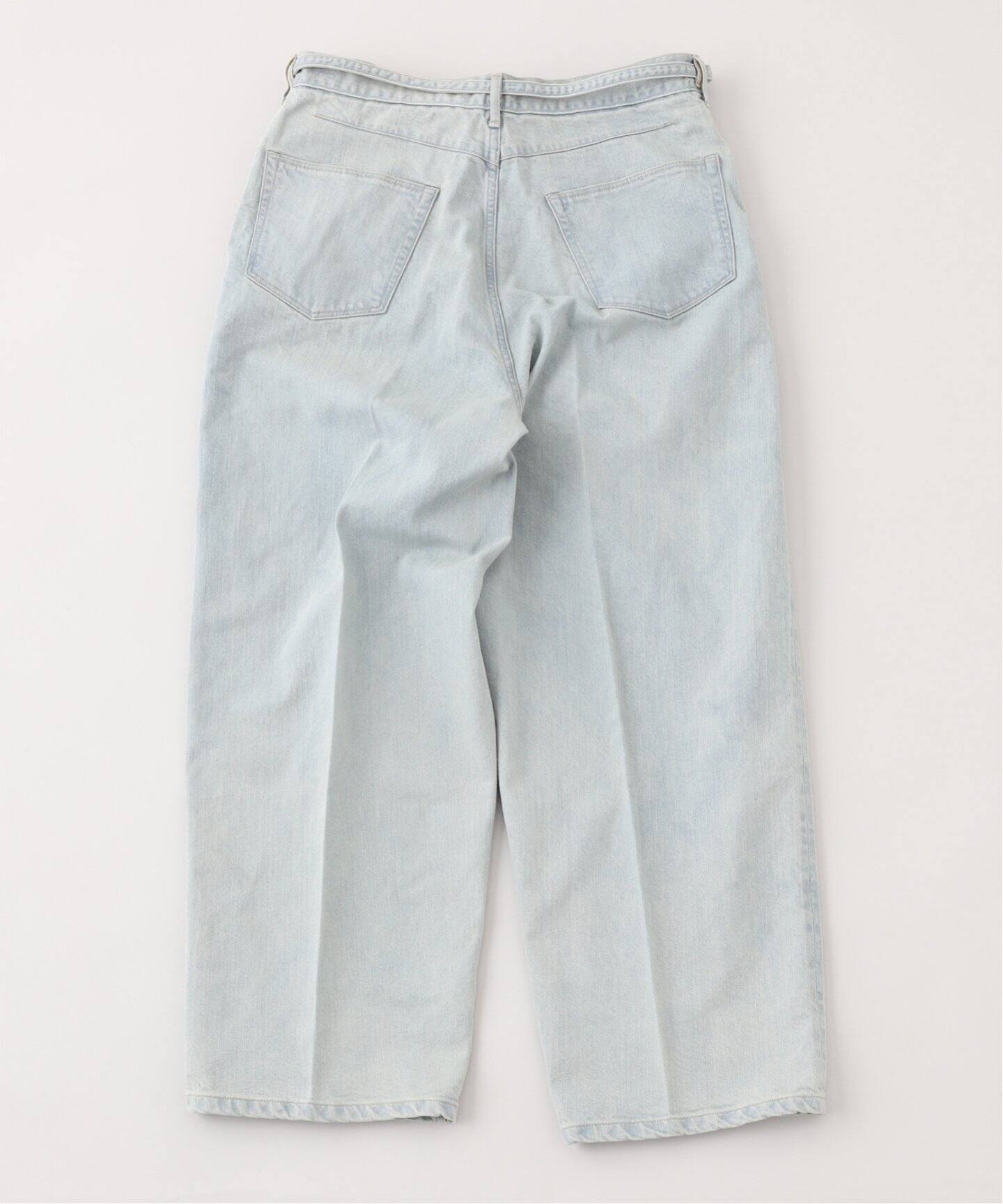 blurhms / ブラームス】 12.9oz Denim Narrow Belted Pants BHS25S0 