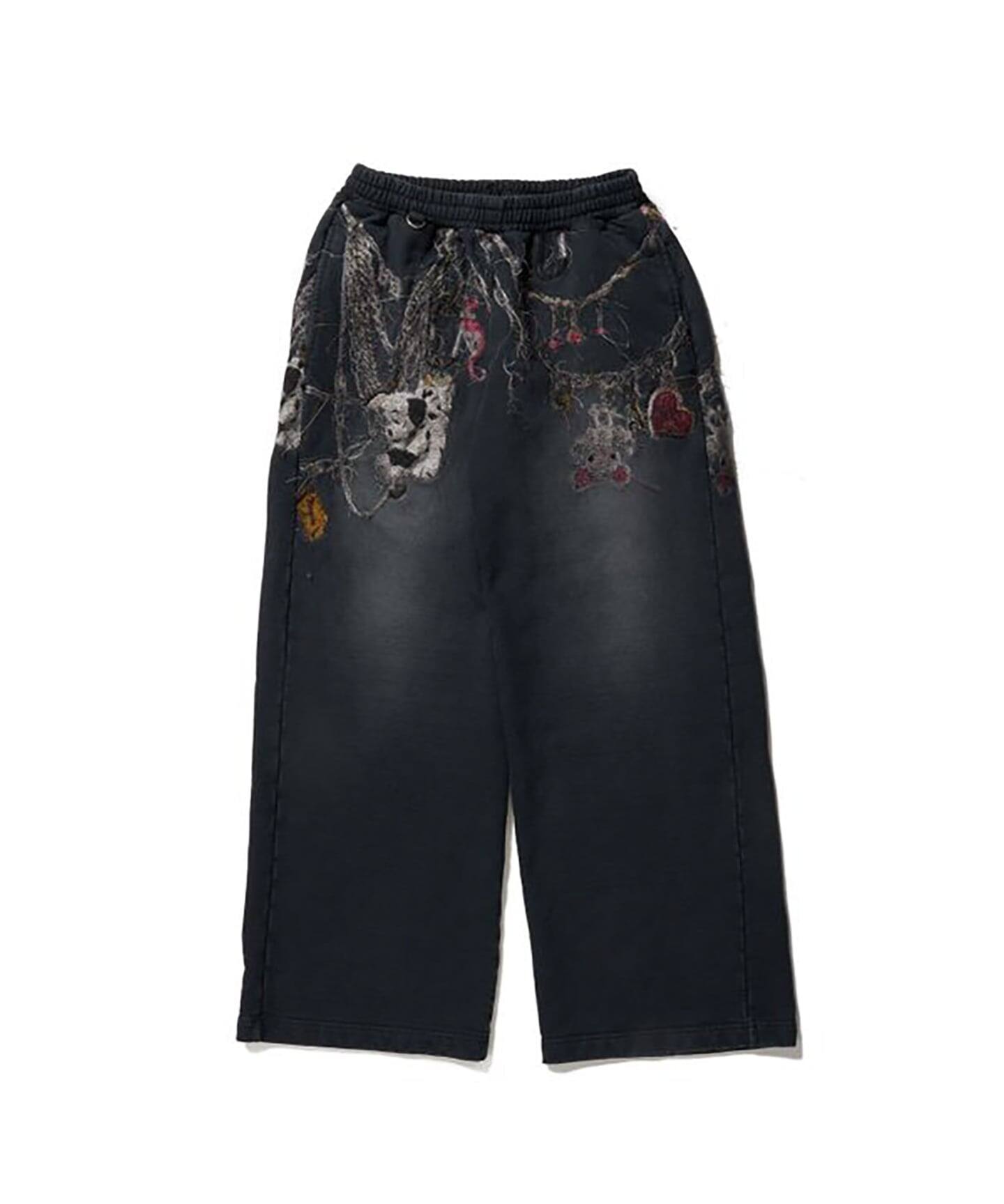 doublet / ダブレット EMBROIDERED CHAIN SWEATPANTS（スラックス