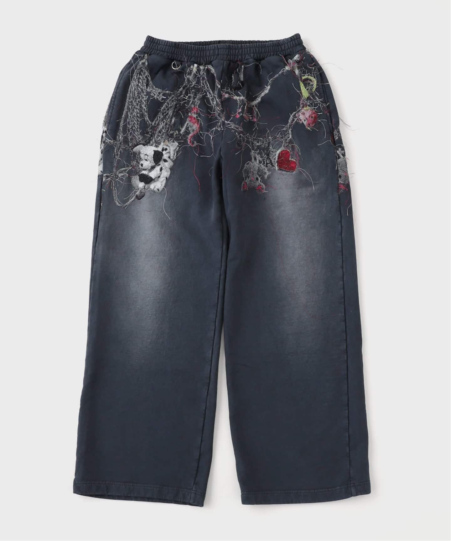 doublet / ダブレット EMBROIDERED CHAIN SWEATPANTS（スラックス