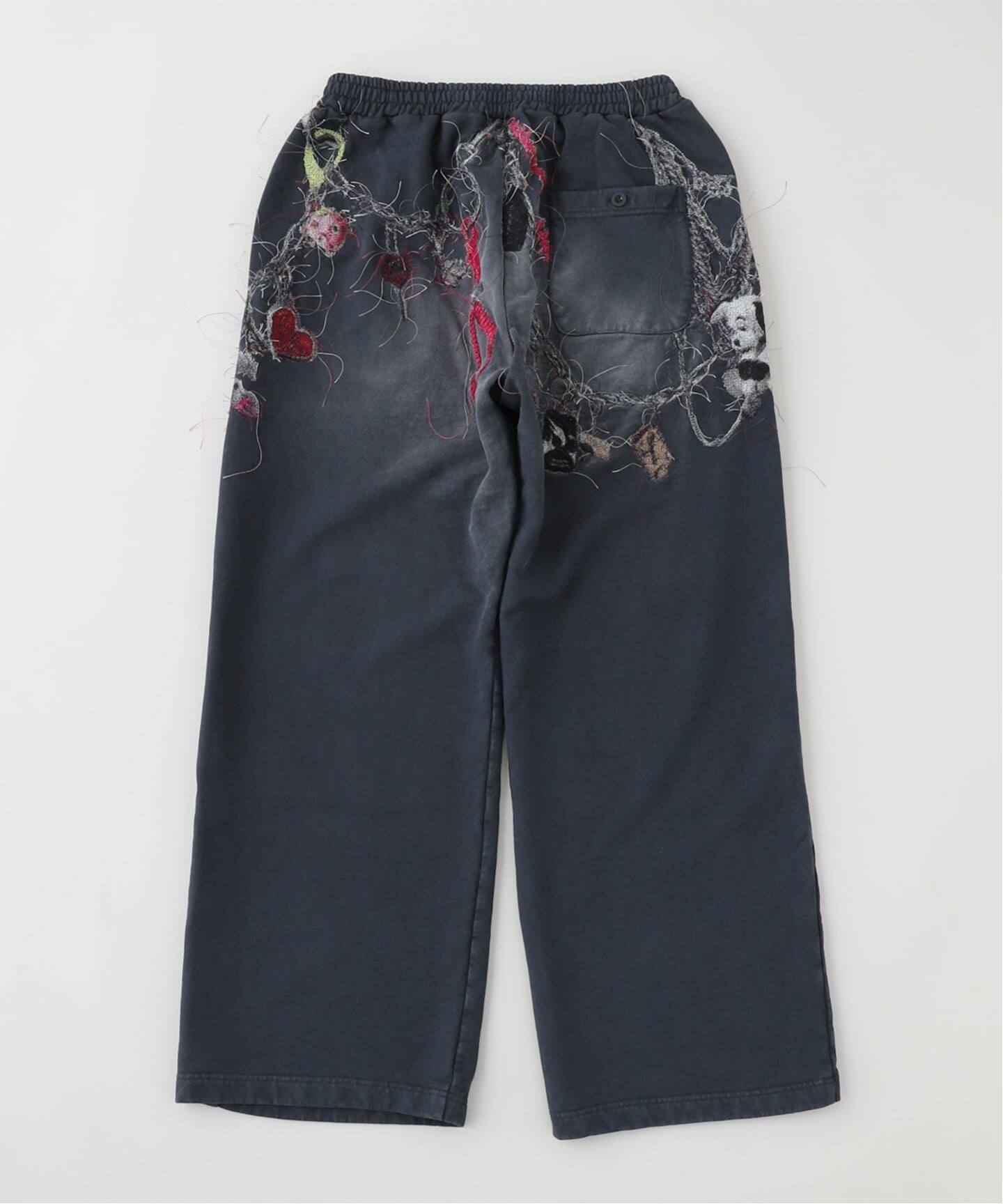 doublet / ダブレット EMBROIDERED CHAIN SWEATPANTS（スラックス