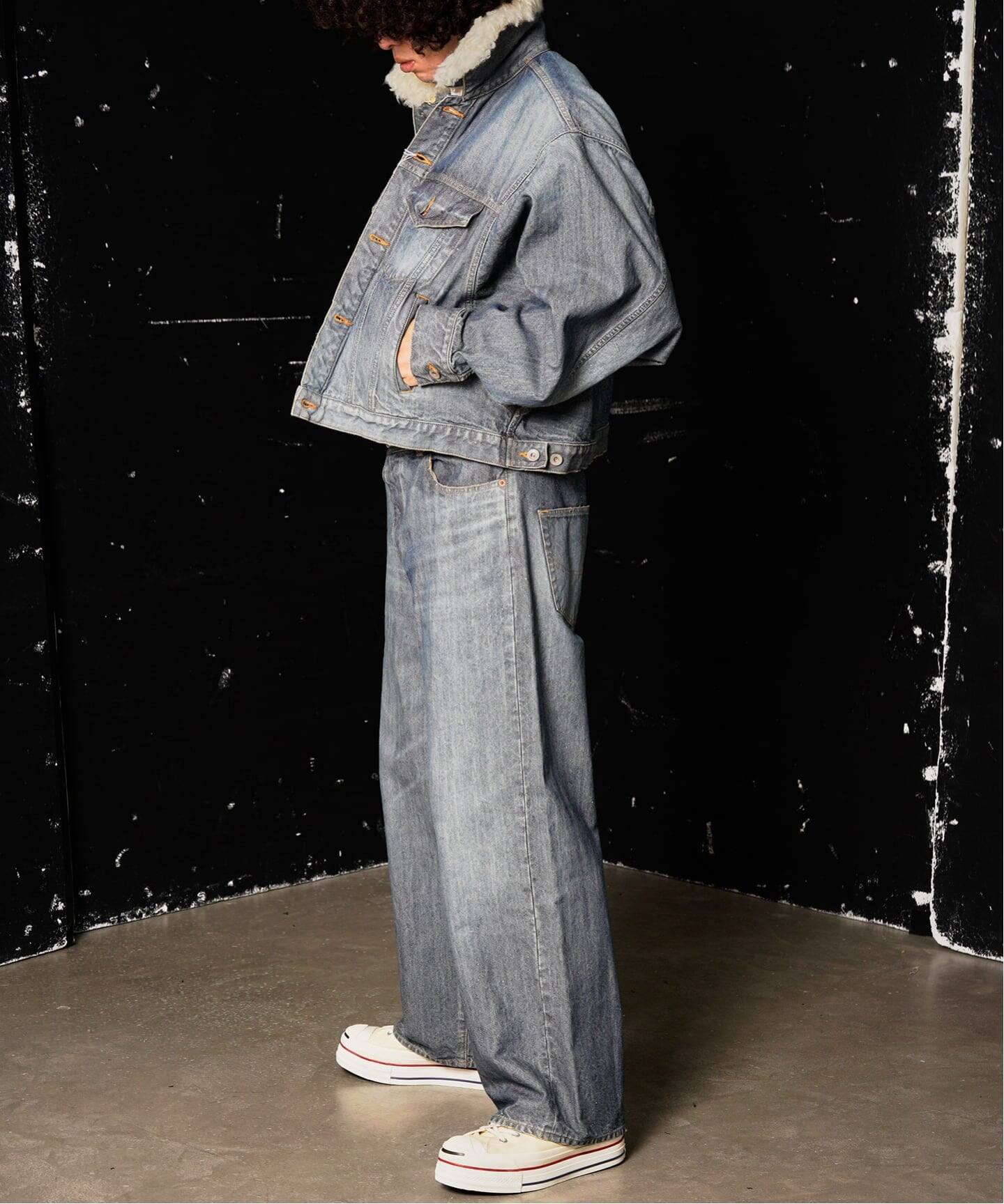 doublet / ダブレット WOVEN SEQUIN DENIM PANTS（スラックス）｜WISM
