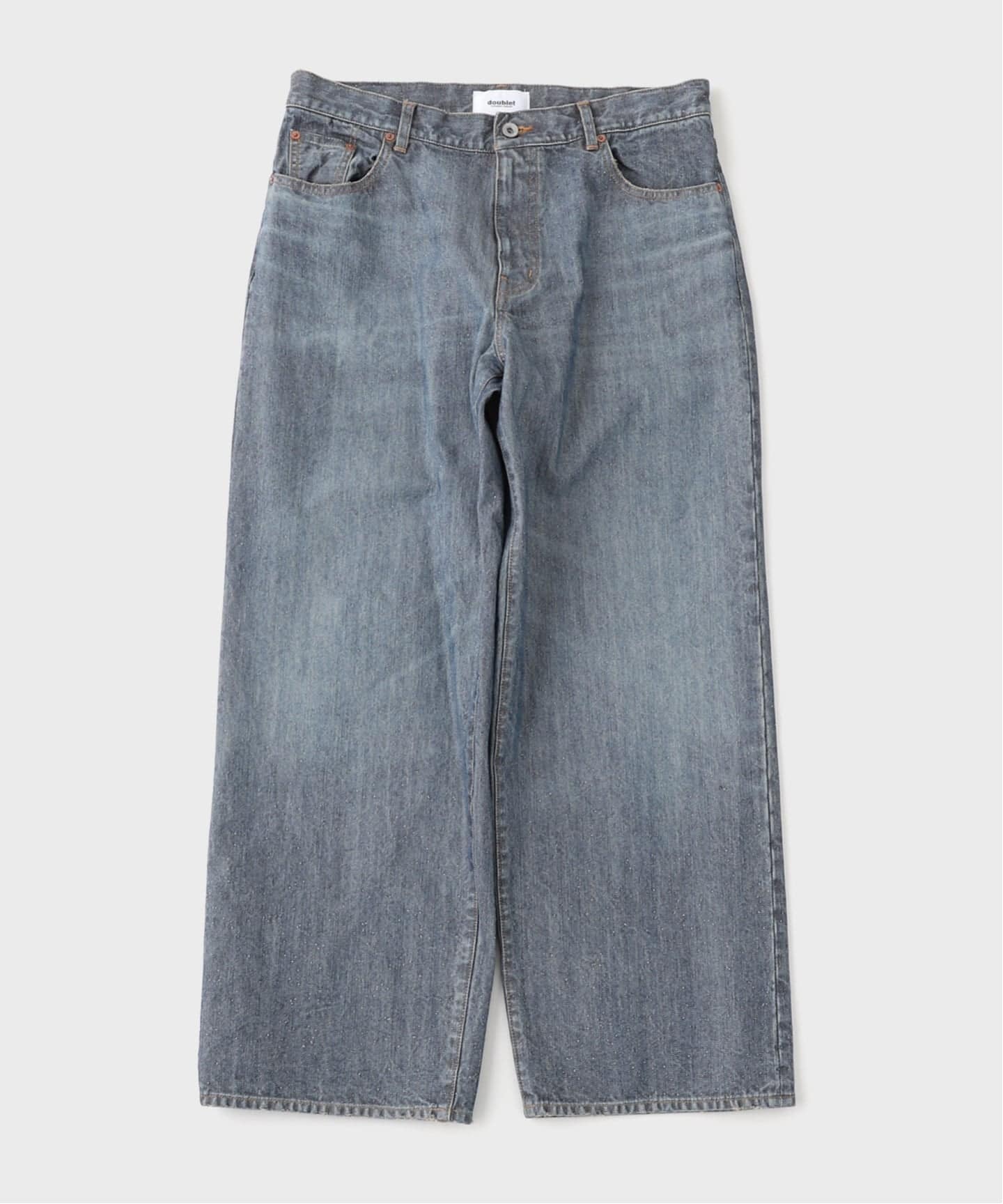 doublet ダブレット25AW WOVENSEQUIN DENIMPANTS doublet / ダブレット WOVEN SEQUIN DENIM PANTS（スラックス）｜WISM