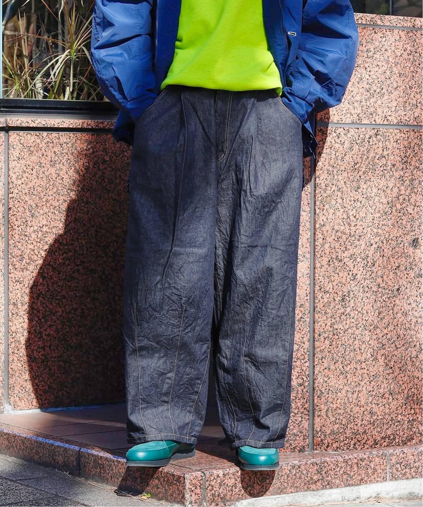 is-ness / イズネス】 DENIM 5PK BALLOON PANTS01 25SS_22 _1006AW 
