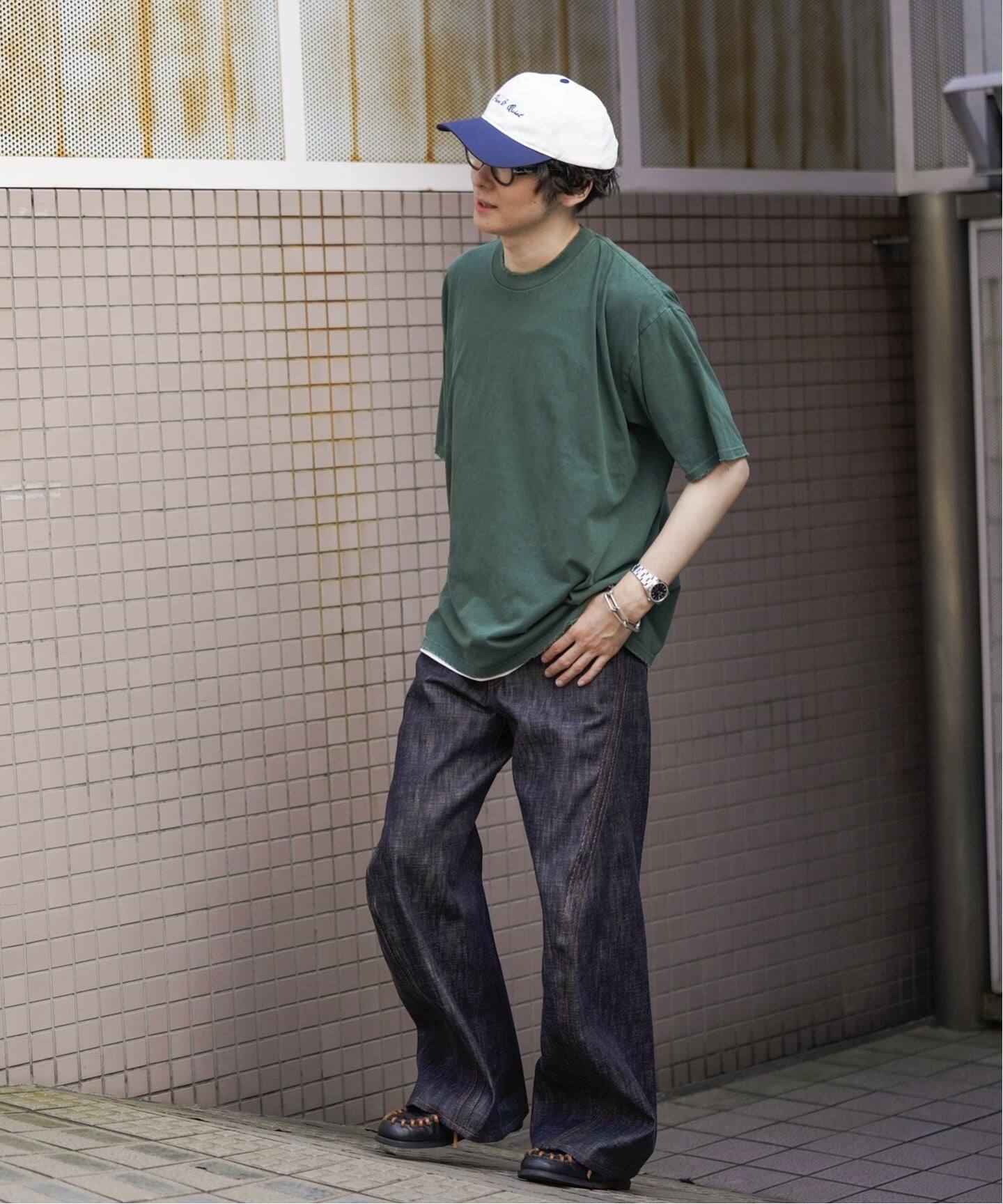 NVRFRGT / ネヴァーフォーゲット 3D TWISTED WIDE LEG JEANS R.IND