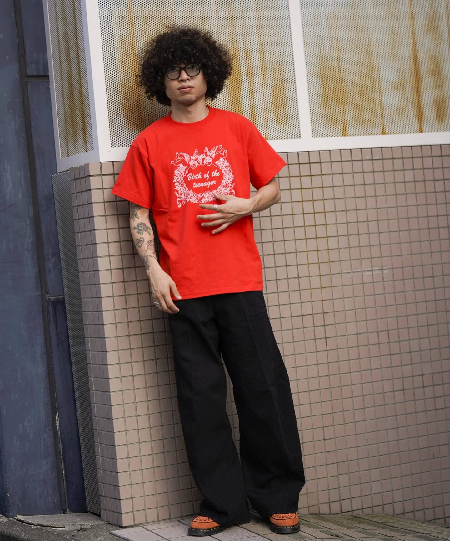 NVRFRGT / ネヴァーフォーゲット 3D TWISTED WIDE LEG JEANS F.BLK