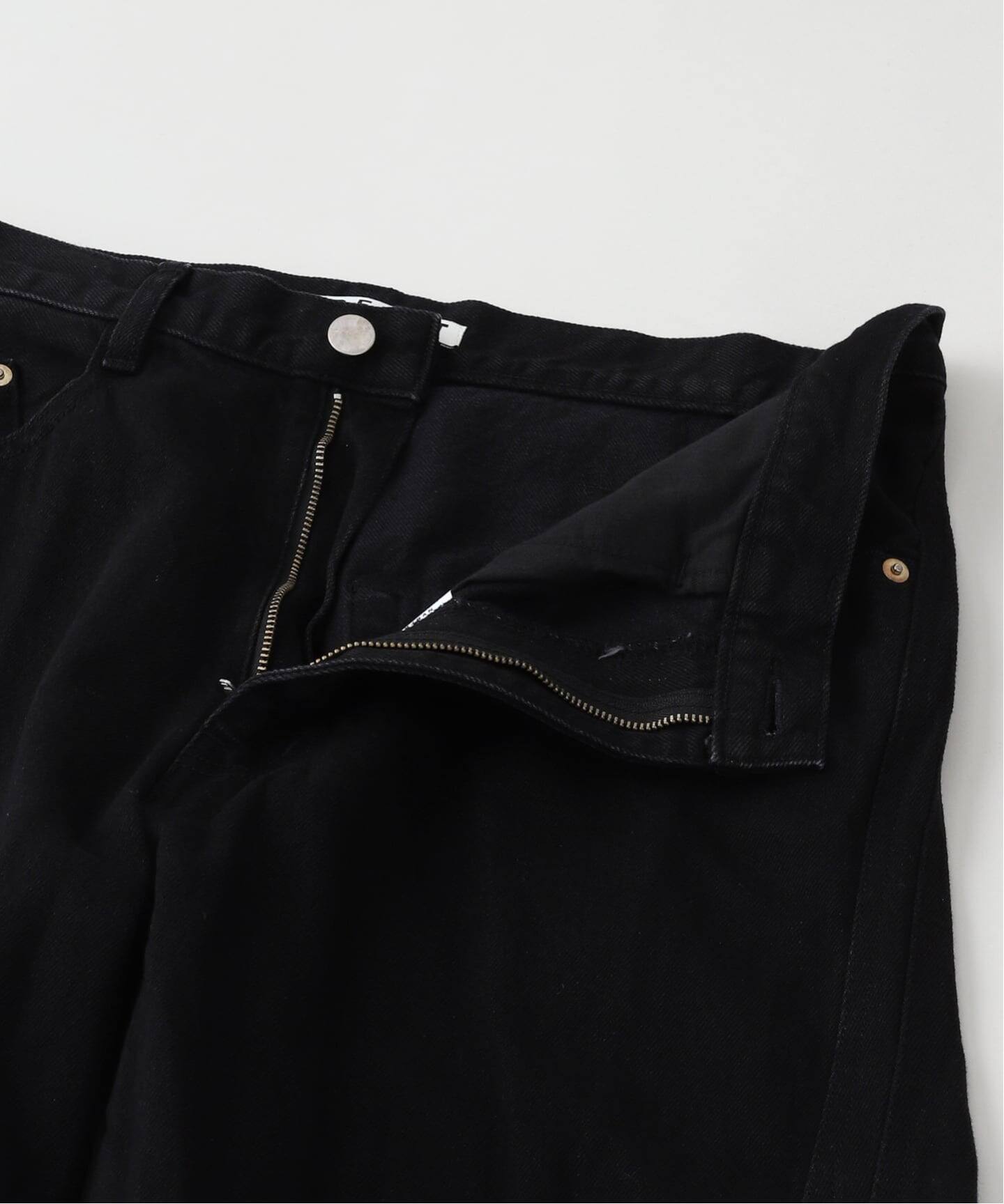NVRFRGT / ネヴァーフォーゲット 3D TWISTED WIDE LEG JEANS F.BLK