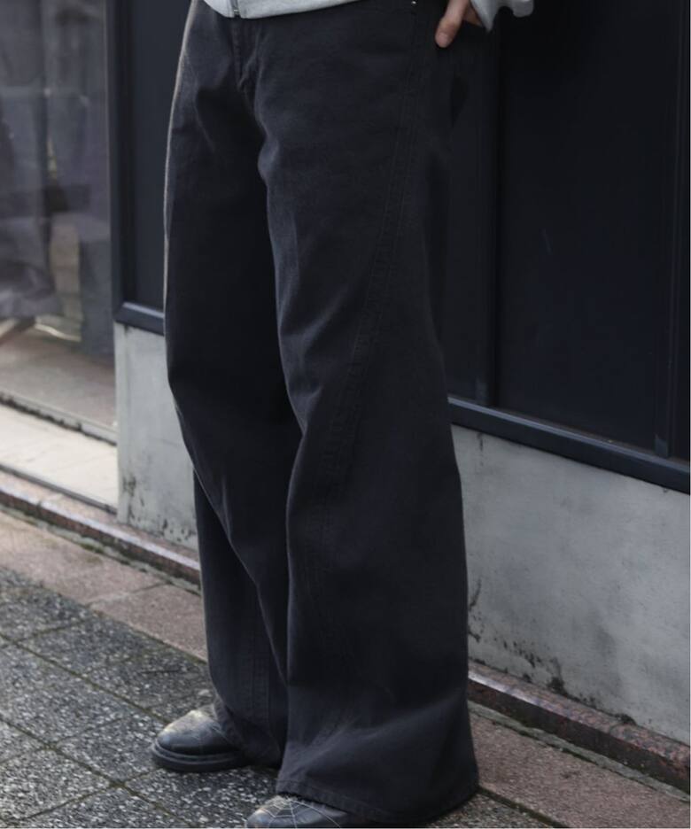 NVRFRGT / ネヴァーフォーゲット 3D TWISTED WIDE LEG JEANS DARK 