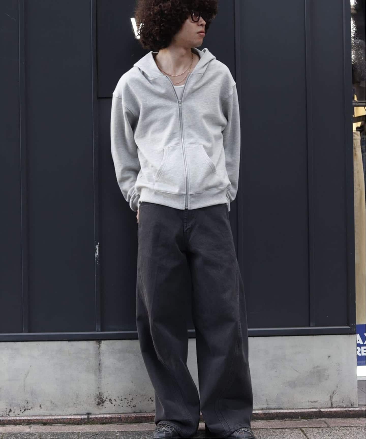 NVRFRGT / ネヴァーフォーゲット 3D TWISTED WIDE LEG JEANS DARK