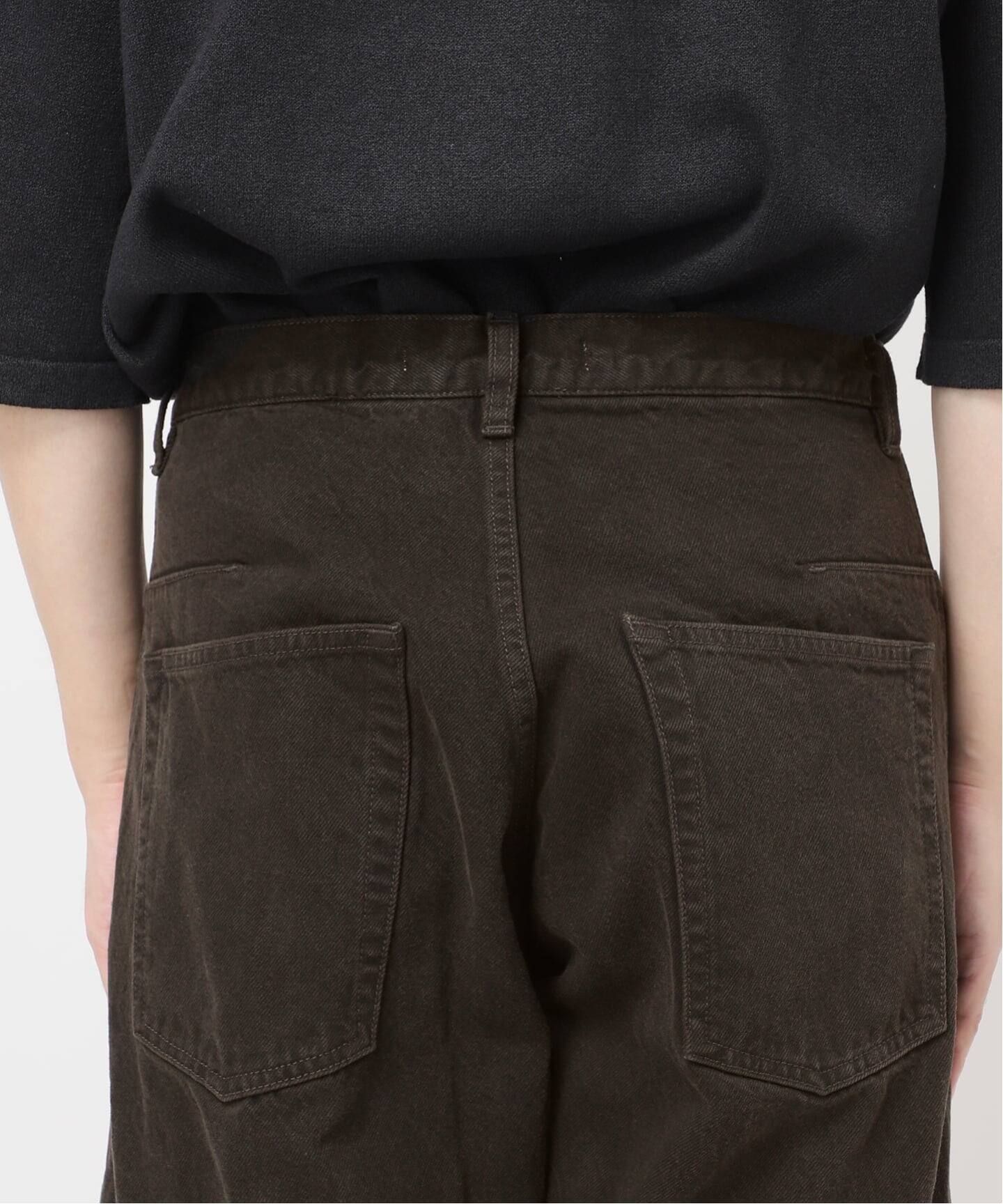 NVRFRGT / ネヴァーフォーゲット 3D TWISTED WIDE LEG JEANS DARK