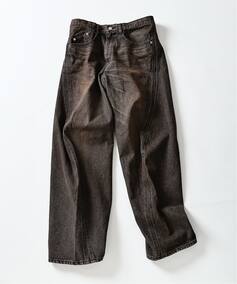 NVRFRGT / ネヴァーフォーゲット 3D TWISTED WIDE LEG JEANS MUD 