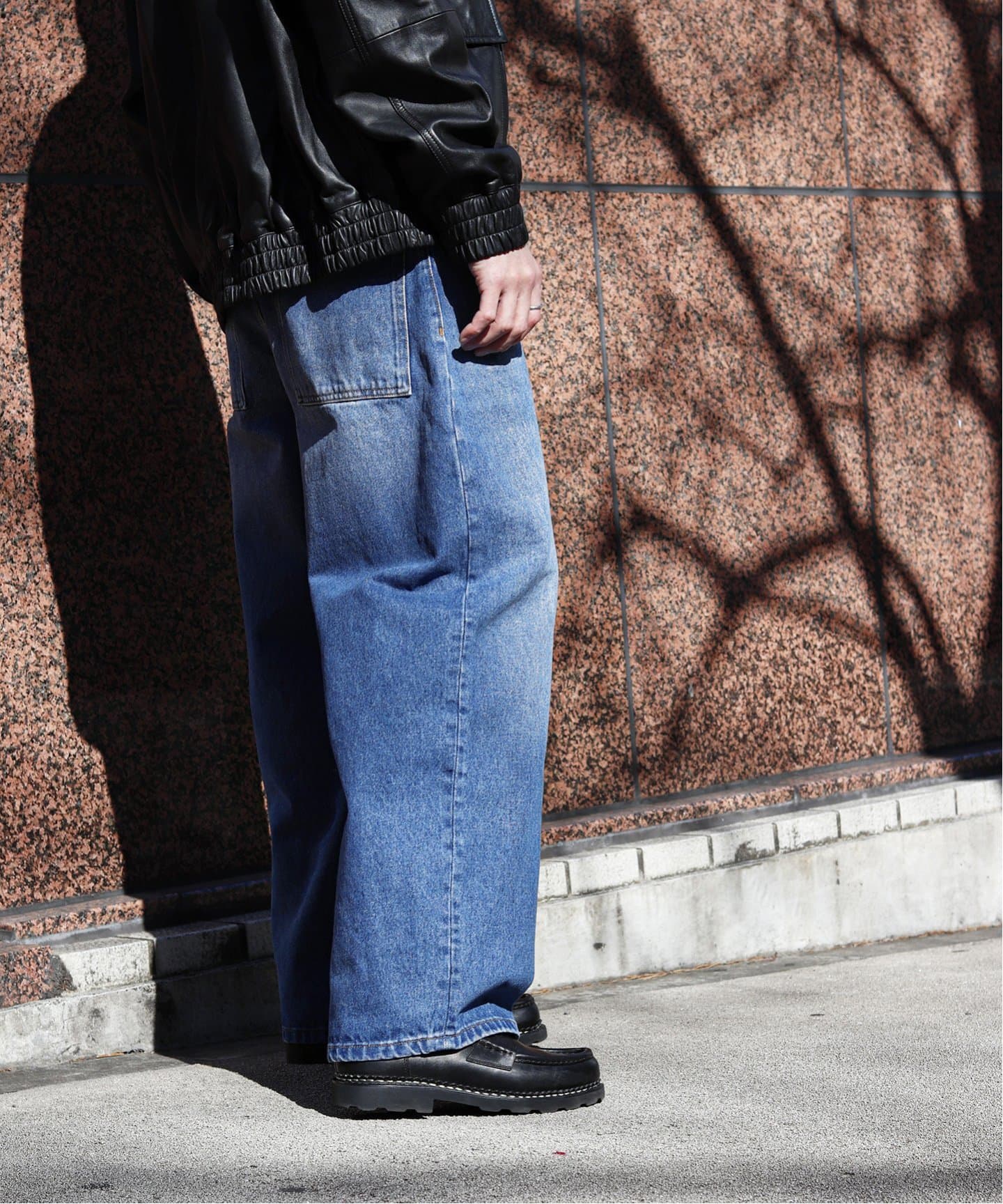 STUDIO NICHOLSON PAOLA DENIM - VOLUME PT PAOLO SNM - 1023（デニム