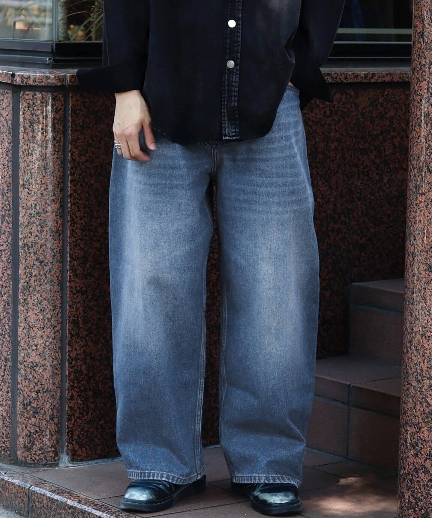 STUDIO NICHOLSON PAOLA DENIM - VOLUME PT PAOLO SNM - 1023（デニム 