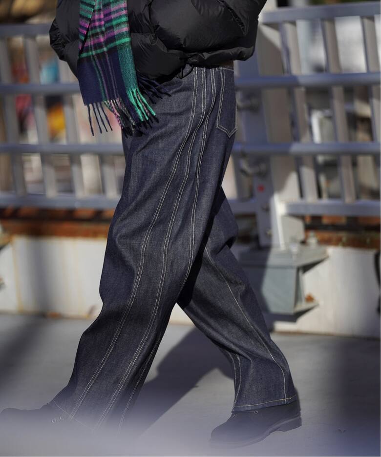 ROTOL / ロトル TRIPLE SEAMS 6P DENIM WIDE RIGID（デニムパンツ 
