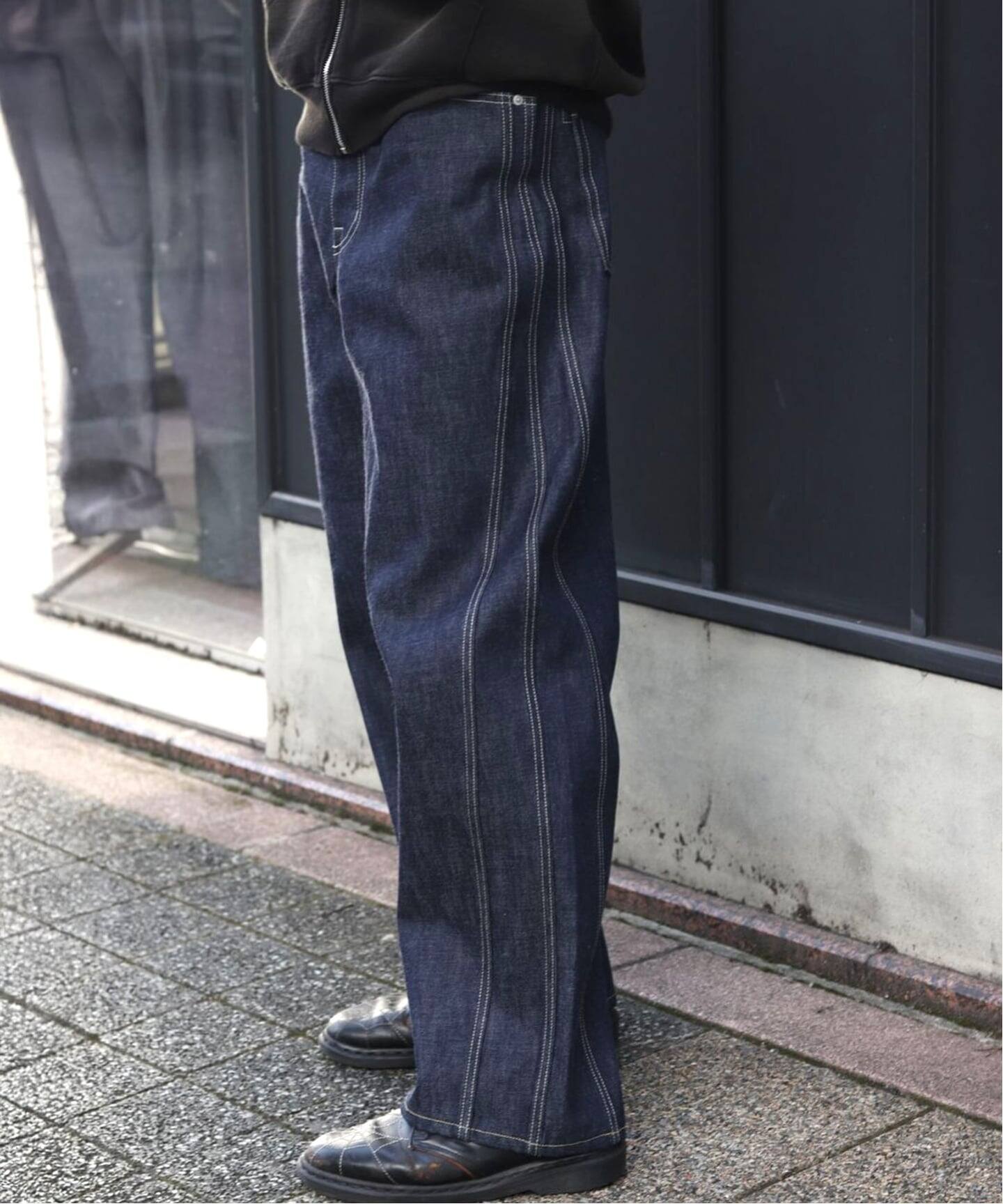 ROTOL / ロトル TRIPLE SEAMS 6P DENIM WIDE RIGID（デニムパンツ