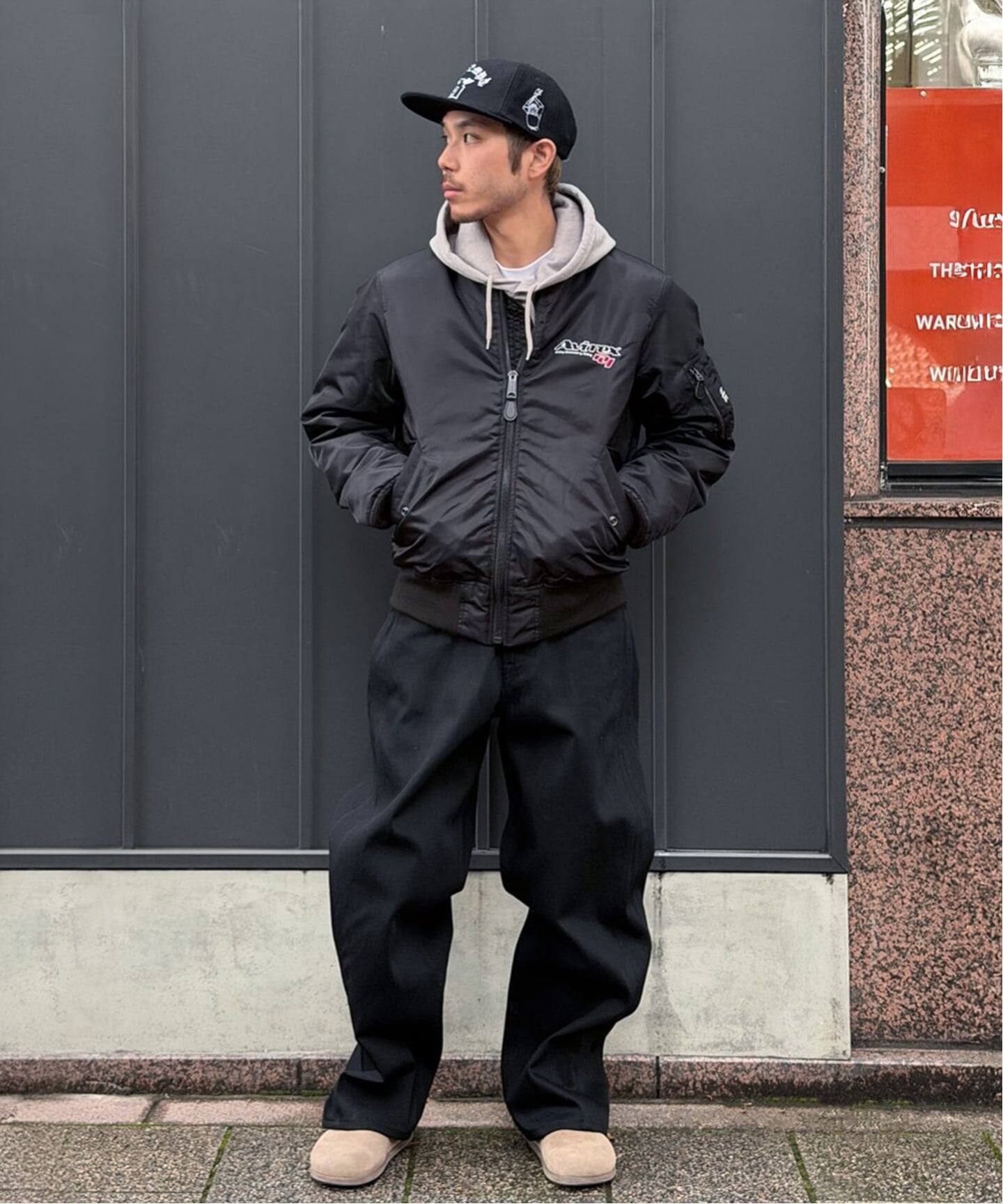 ROTOL / ロトル TRIPLE SEAMS 6P DENIM WIDE BLACK（デニムパンツ