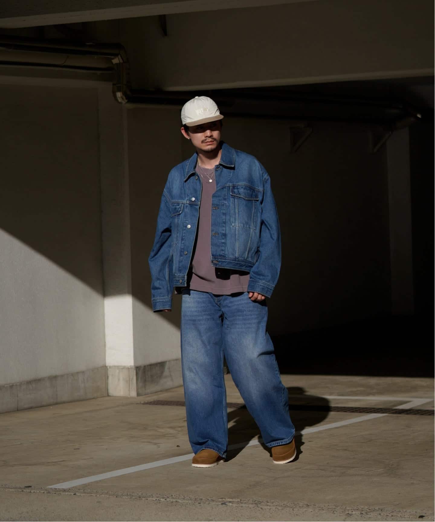 スタジオニコルソン PAOLO DENIM サイズS Paolo Denim Pant in Indigo Wash | Wide Leg Jeans– Studio