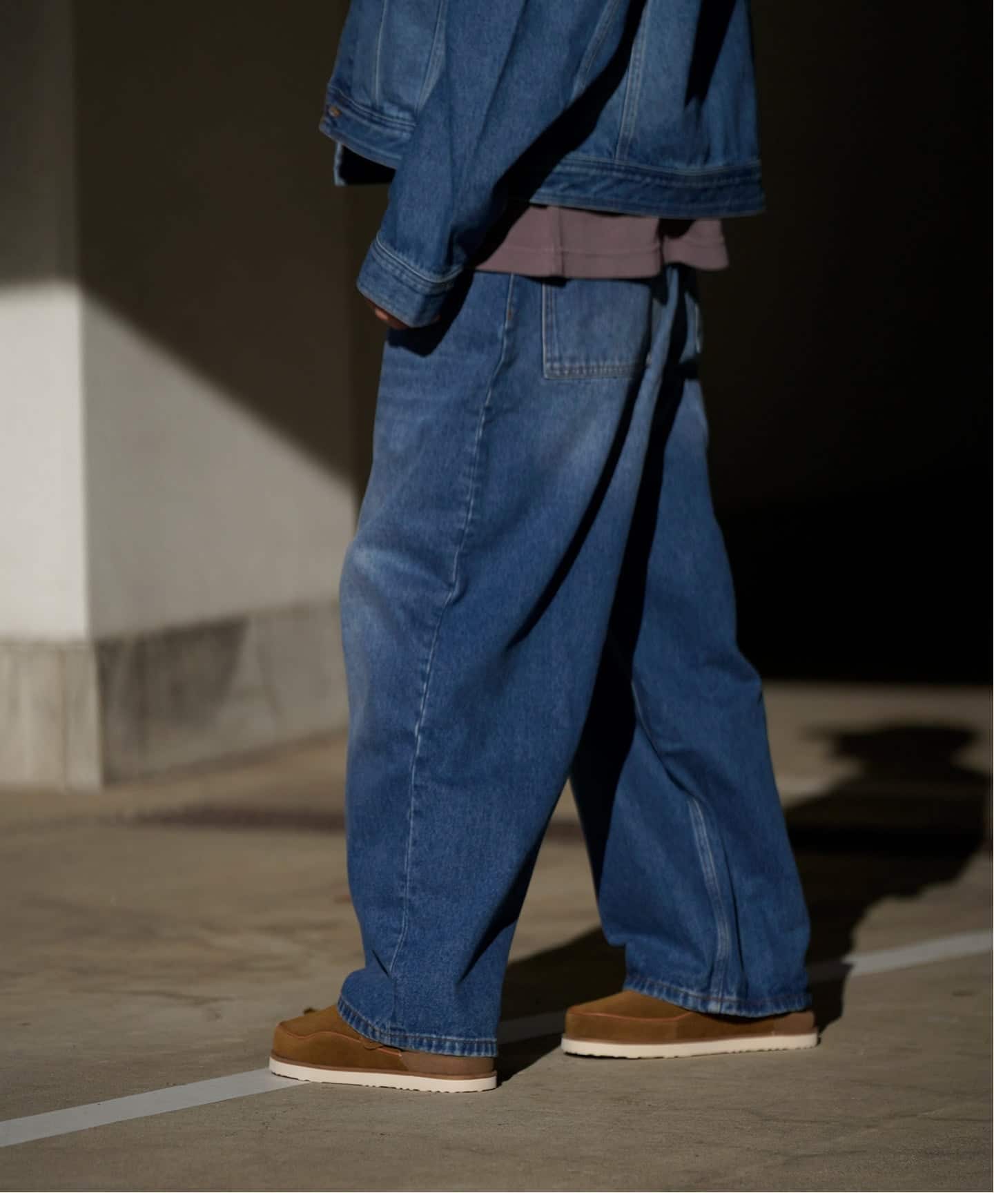 【最終価格】美品❣️soor ploom デニム　2y STUDIO NICHOLSON (スタジオニコルソン) PAOLO SNM - DENIM VOLUME PANT