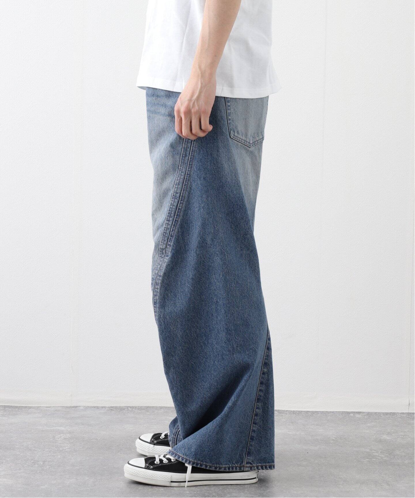 NVRFRGT / ネヴァーフォーゲット 3D TWISTED WIDE LEG JEANS VF.IDG