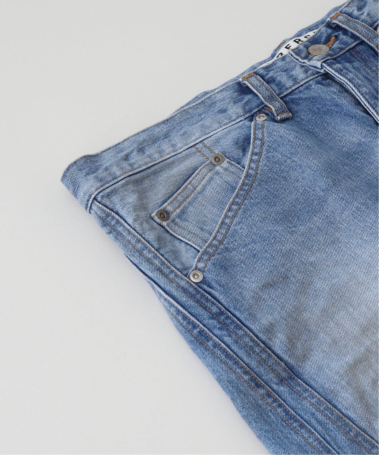 NVRFRGT 3D Twisted デニムパンツ　サイズ2 NVRFRGT / ネヴァーフォーゲット 3D TWISTED JEANS 2.0（デニム