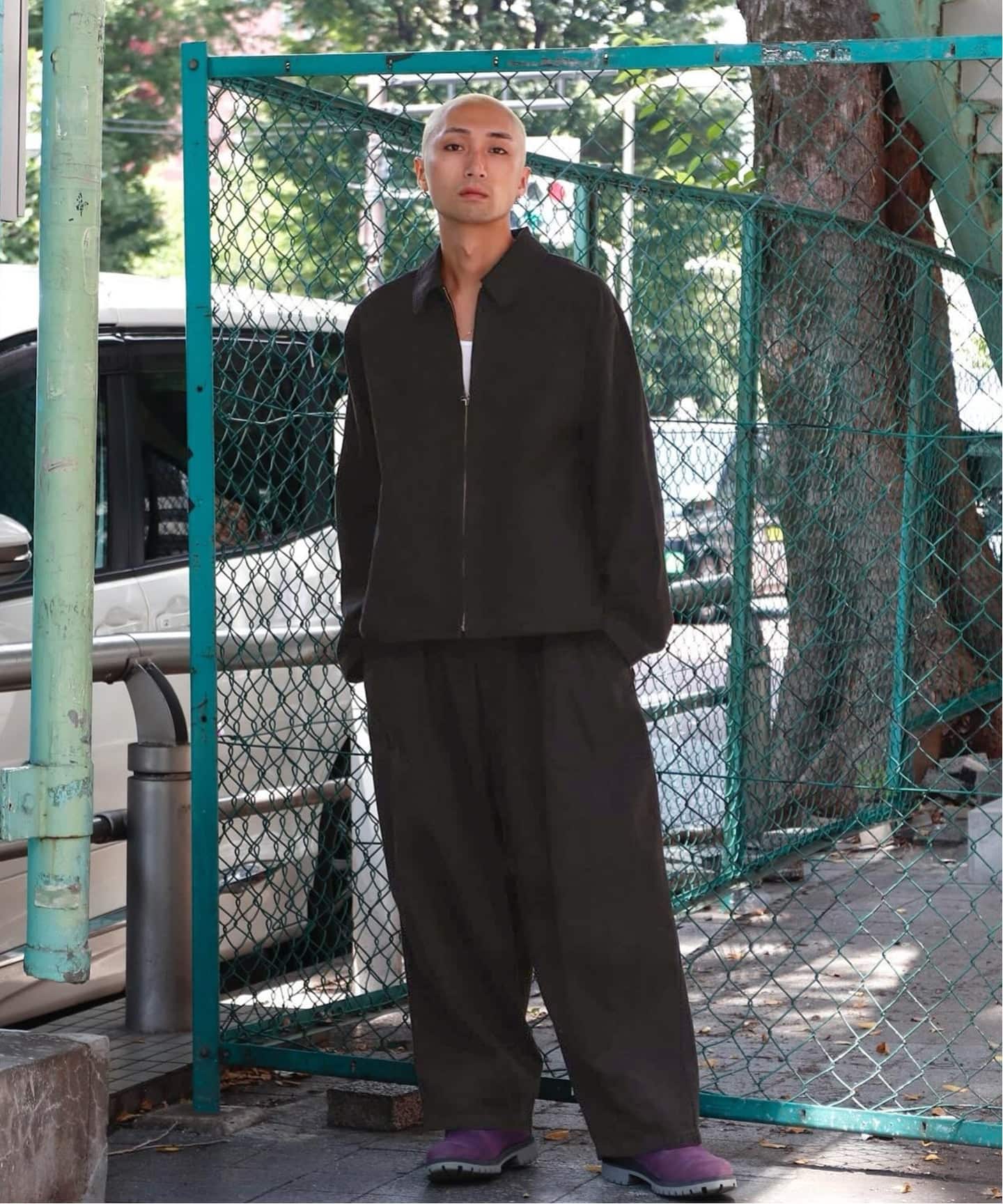 is-ness / イズネス HERRINGBONE BALLOON BAKER PANTS（その他パンツ