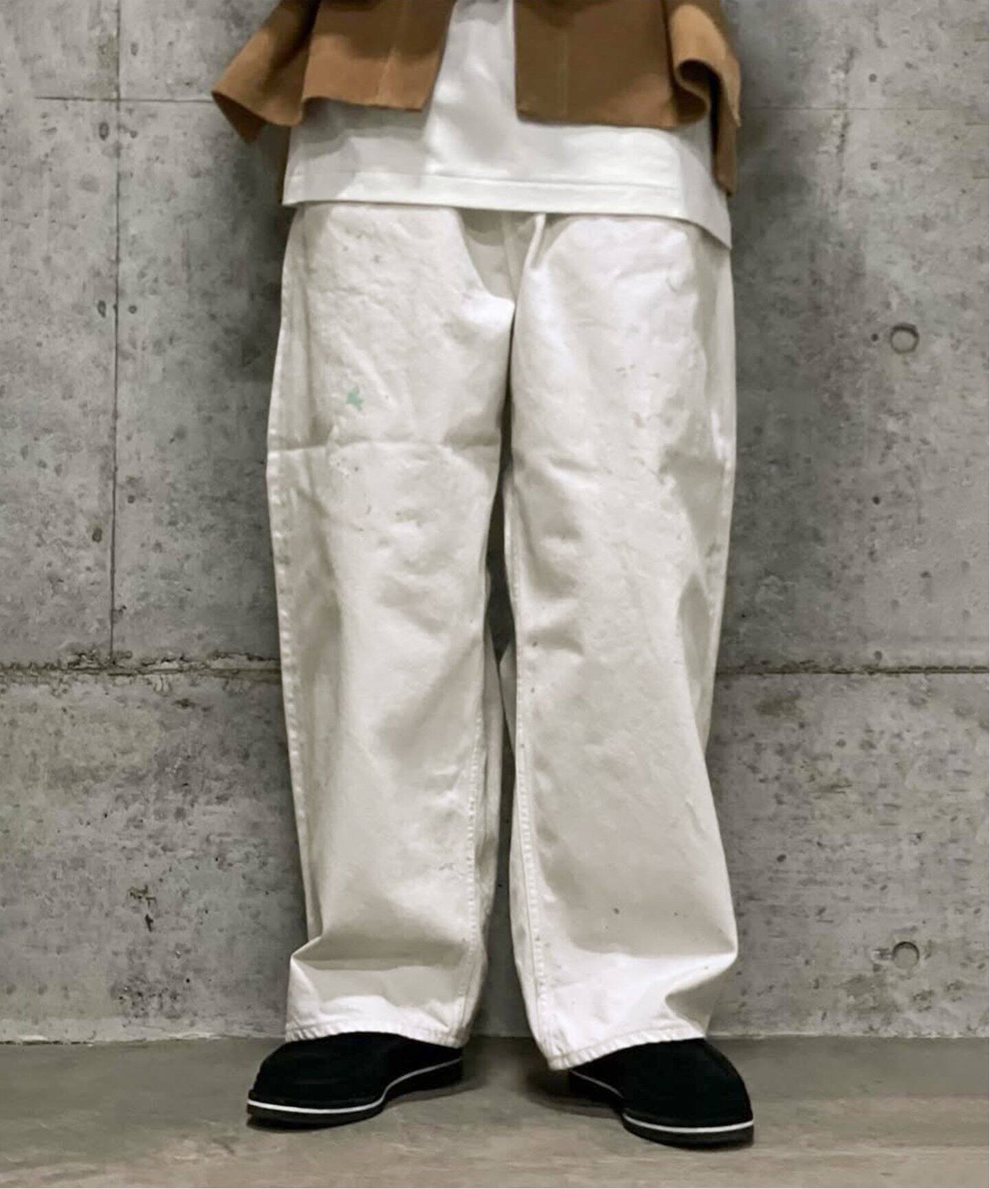 ANCELLM / アンセルム】AGING WIDE 5P DENIM PANTS（デニムパンツ  