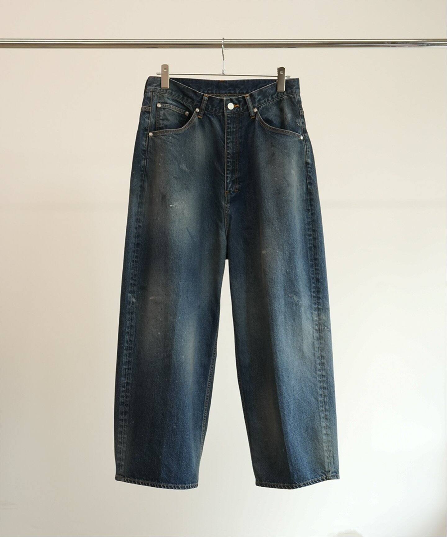 ANCELLM / アンセルム】AGING WIDE 5P DENIM PANTS（デニムパンツ 
