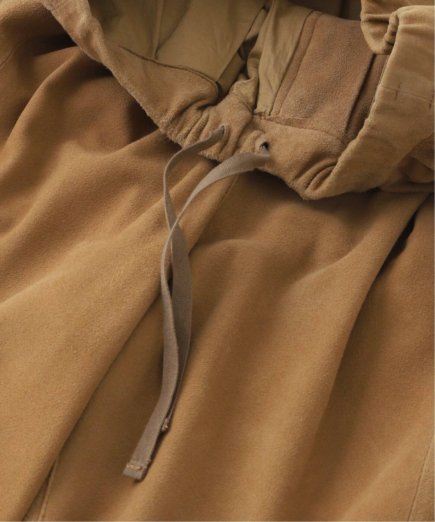 ANCELLM / アンセルム SUEDE WIDE TUCK SLACKS（その他パンツ）｜WISM