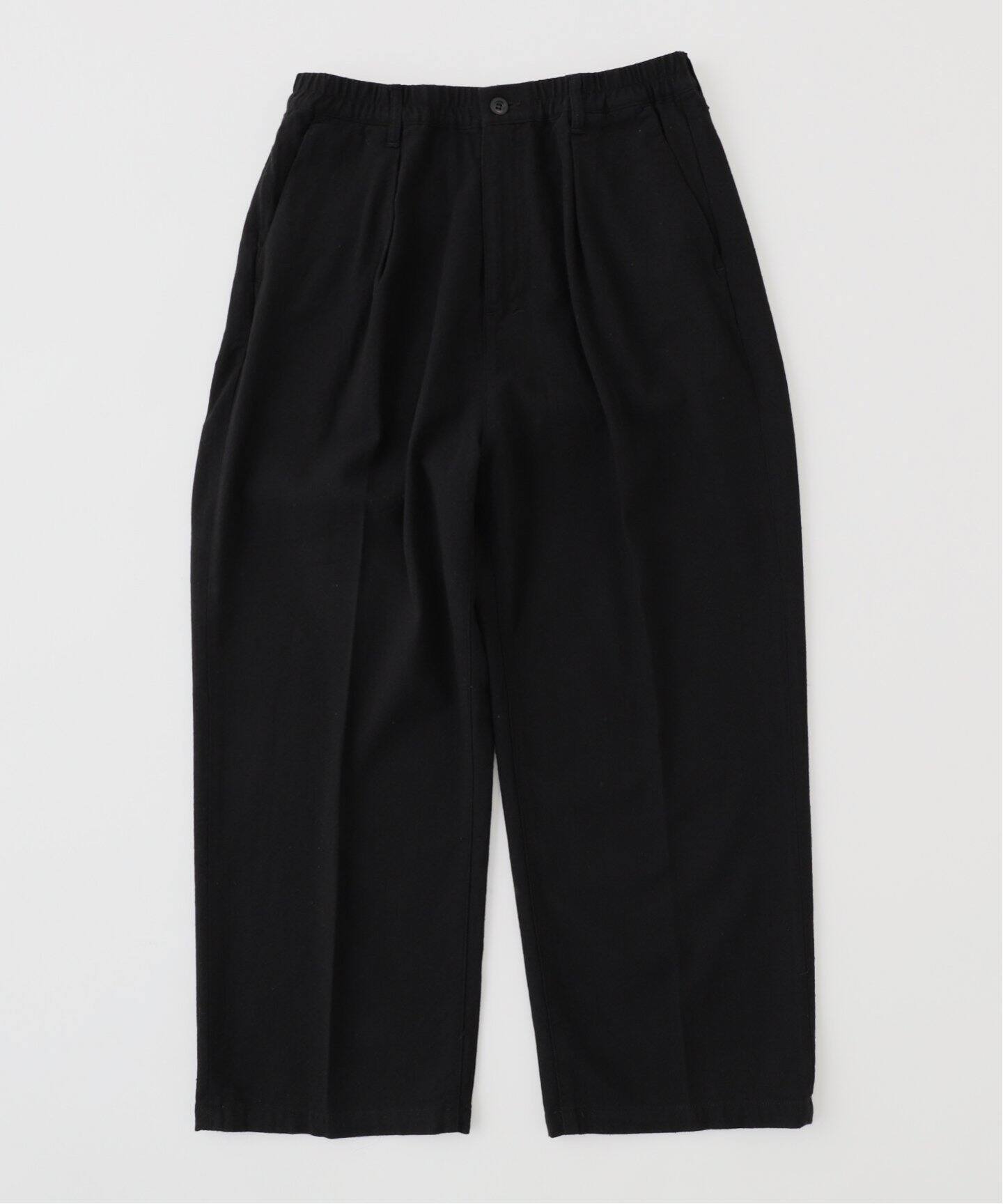 ANCELLM / アンセルム】C/S TUCK EASY SLACKS（スラックス）｜WISM 