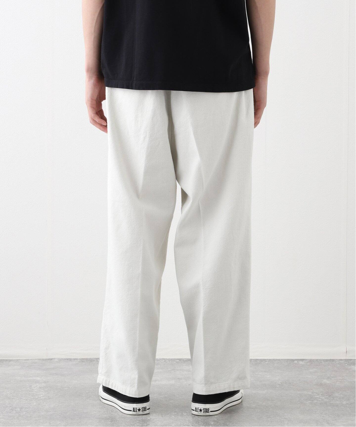 ANCELLM / アンセルム】C/S TUCK EASY SLACKS（スラックス）｜WISM 