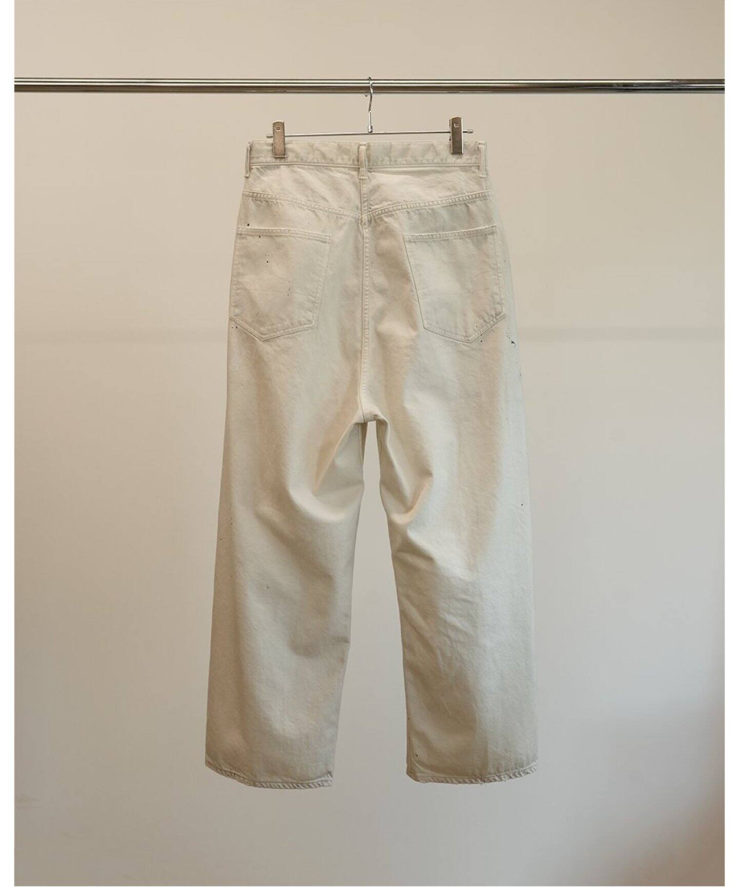 ANCELLM / アンセルム DAMAGE WIDE 5P DENIM PANTS（デニムパンツ 