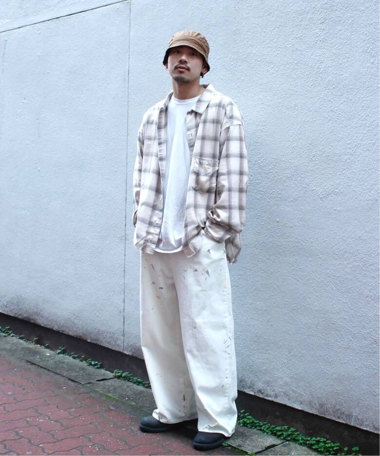 ANCELLM / アンセルム LIGHT OZ WIDE STRAIGHT DENIM PAN（デニム 