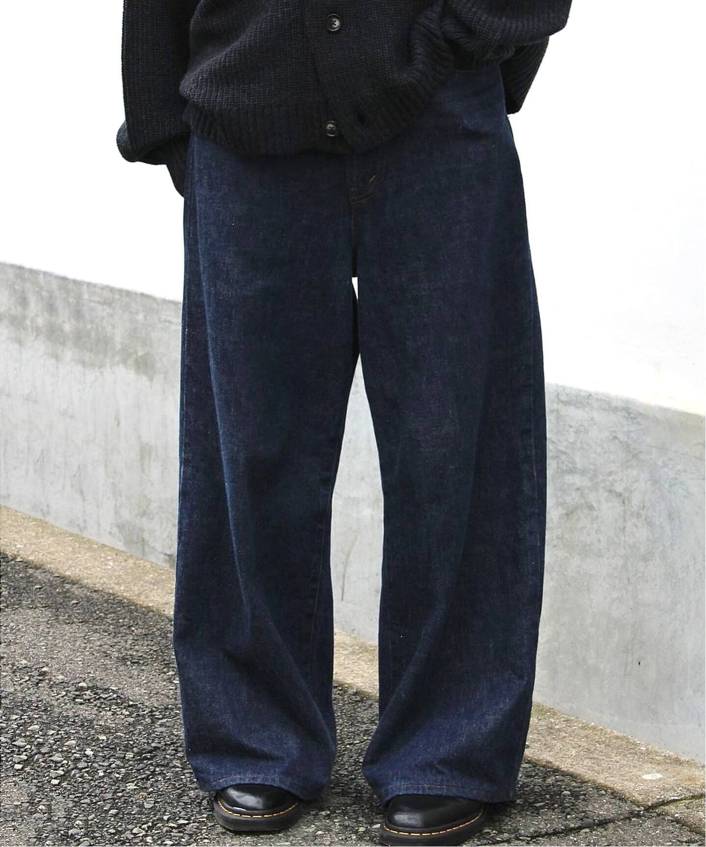 UNUSED / アンユーズド UW1158 WIDE DENIM PANTS（デニムパンツ 