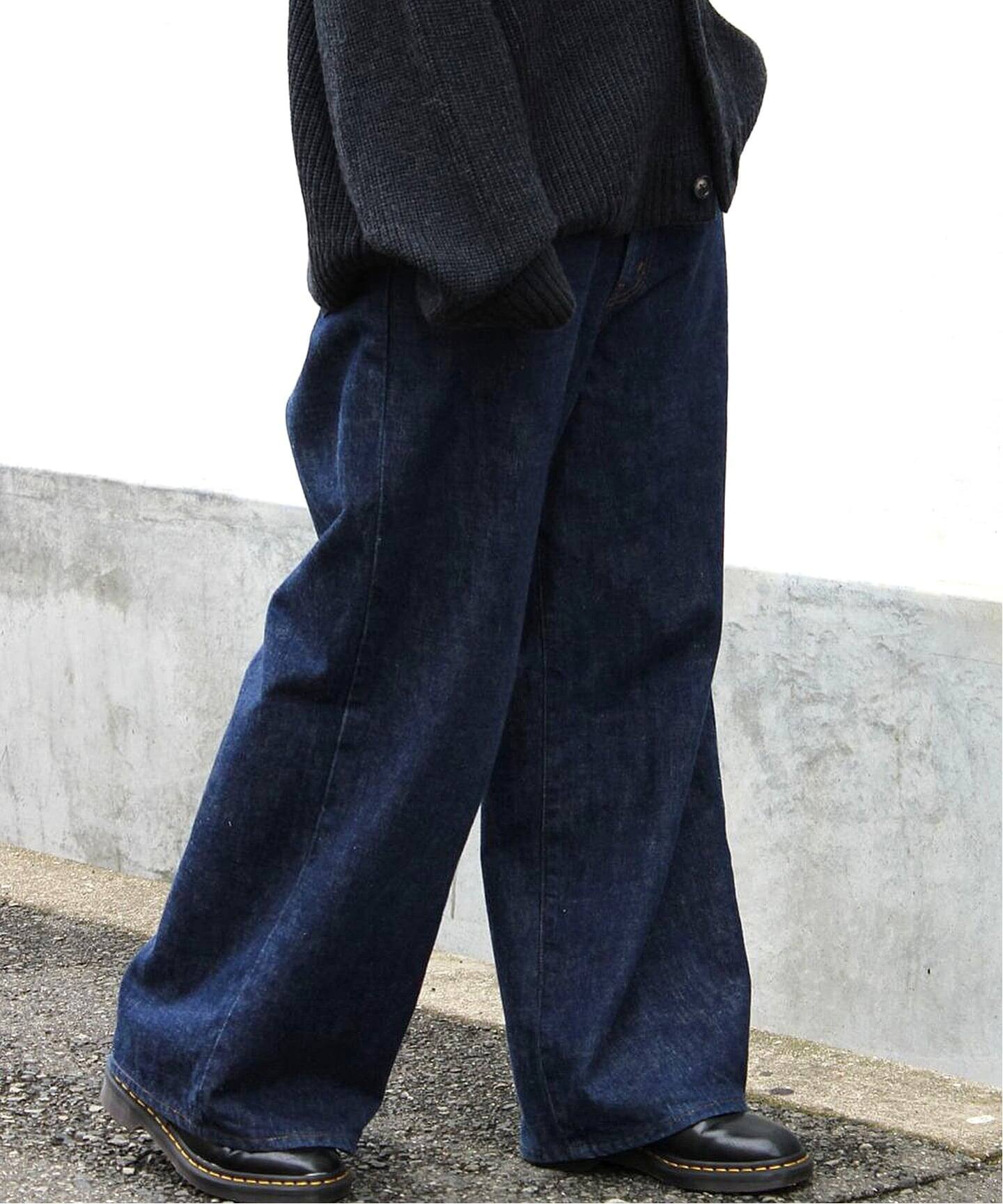 UNUSED / アンユーズド UW1158 WIDE DENIM PANTS（デニムパンツ 